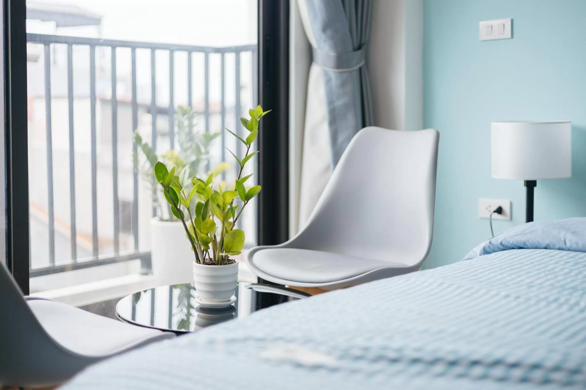 Bed in LUCK APART 8 - Hanoi Westlake Balcony Studio