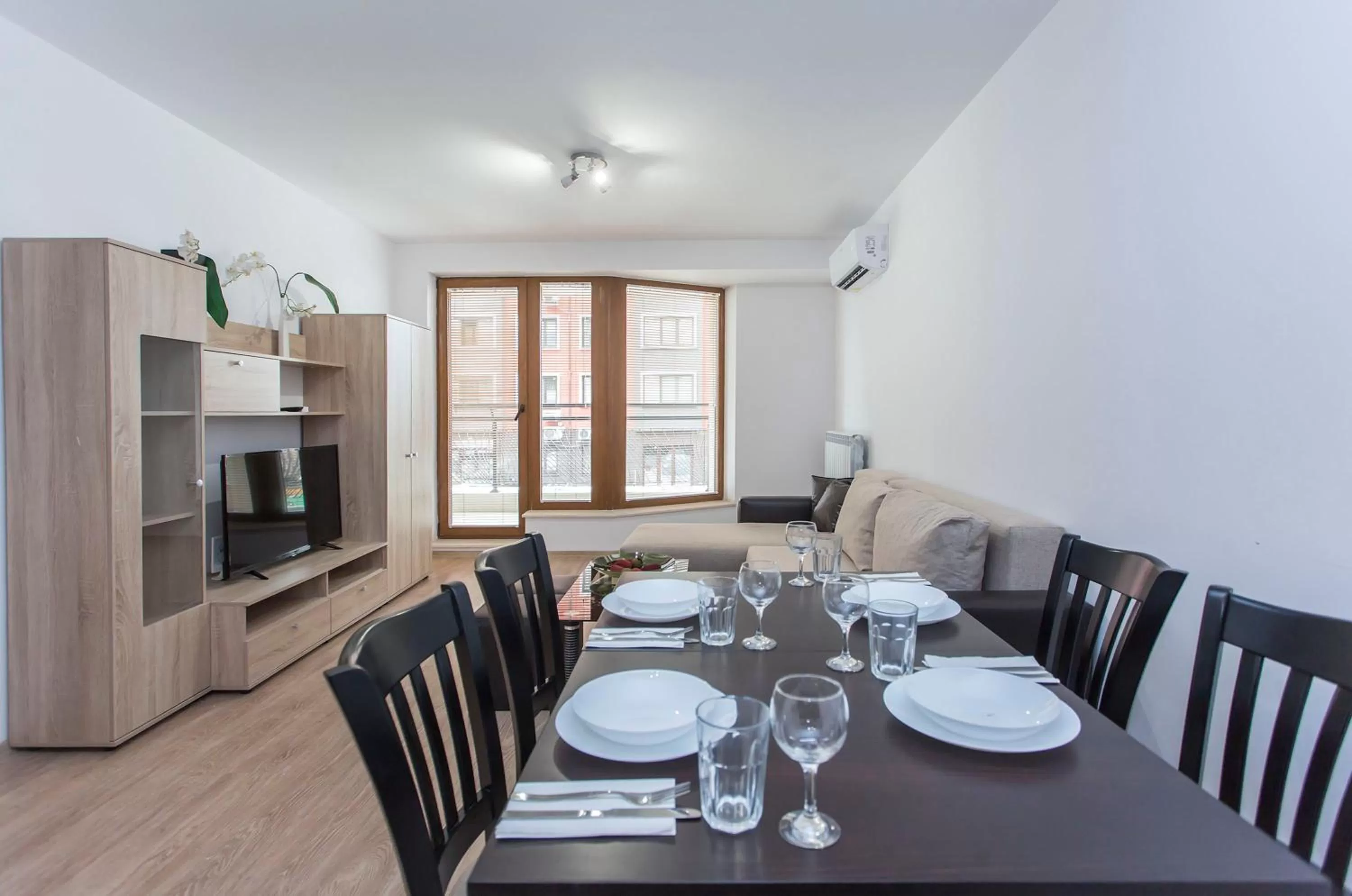Living room in Modern and Bright Apartments near Center - FREE PARKING