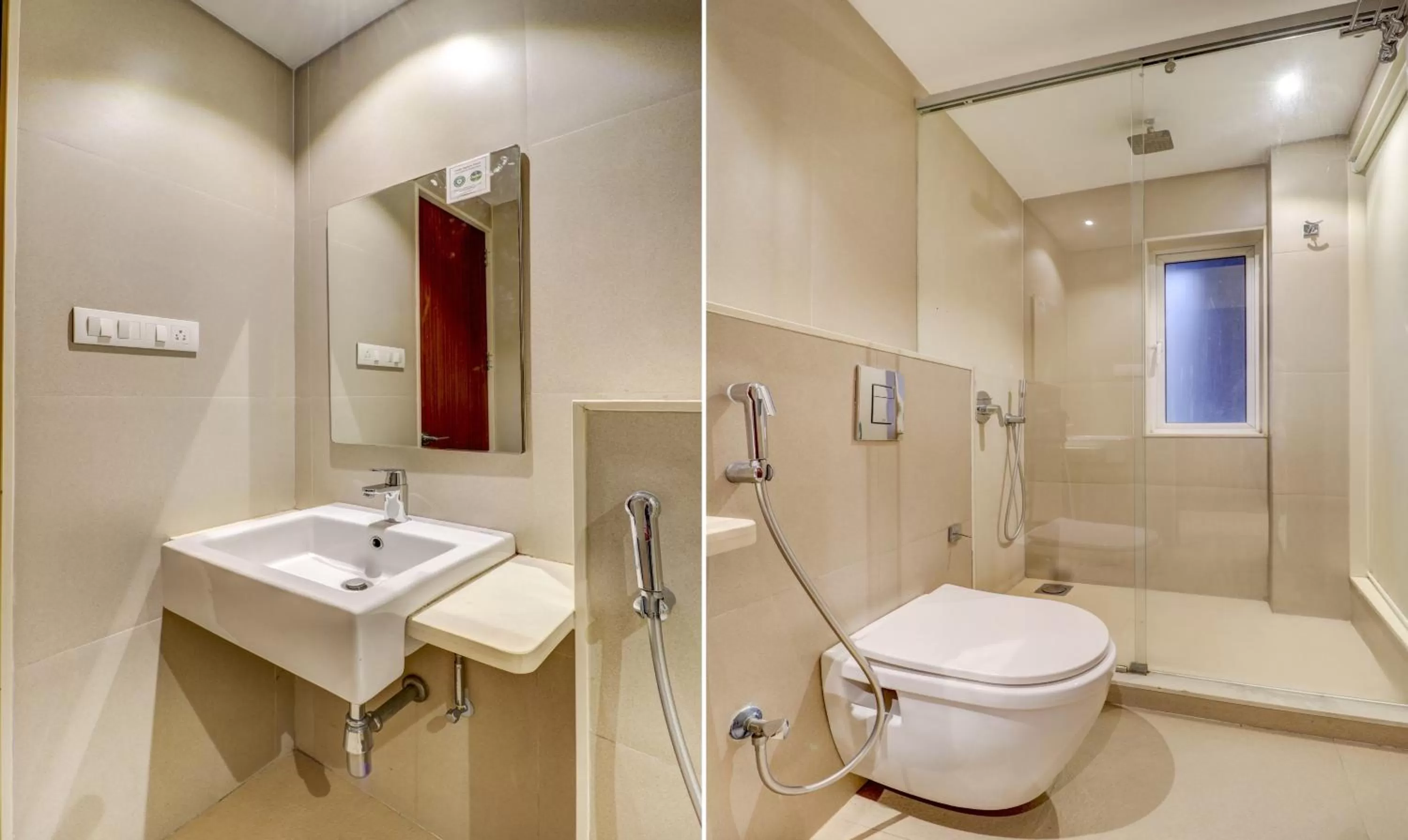 Bathroom in Treebo Ranjeet Shivaji Nagar