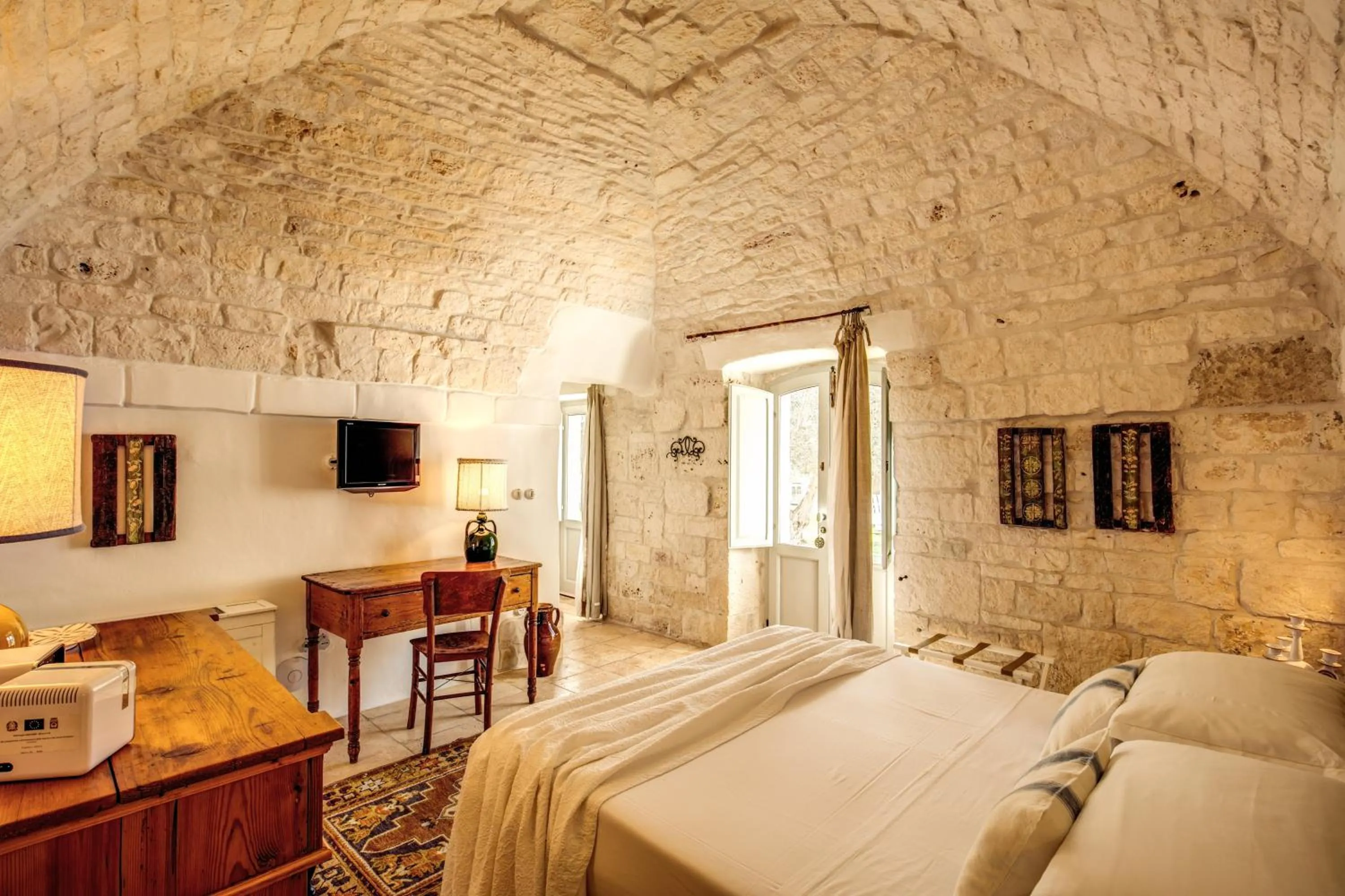 Bed in Masseria Cervarolo