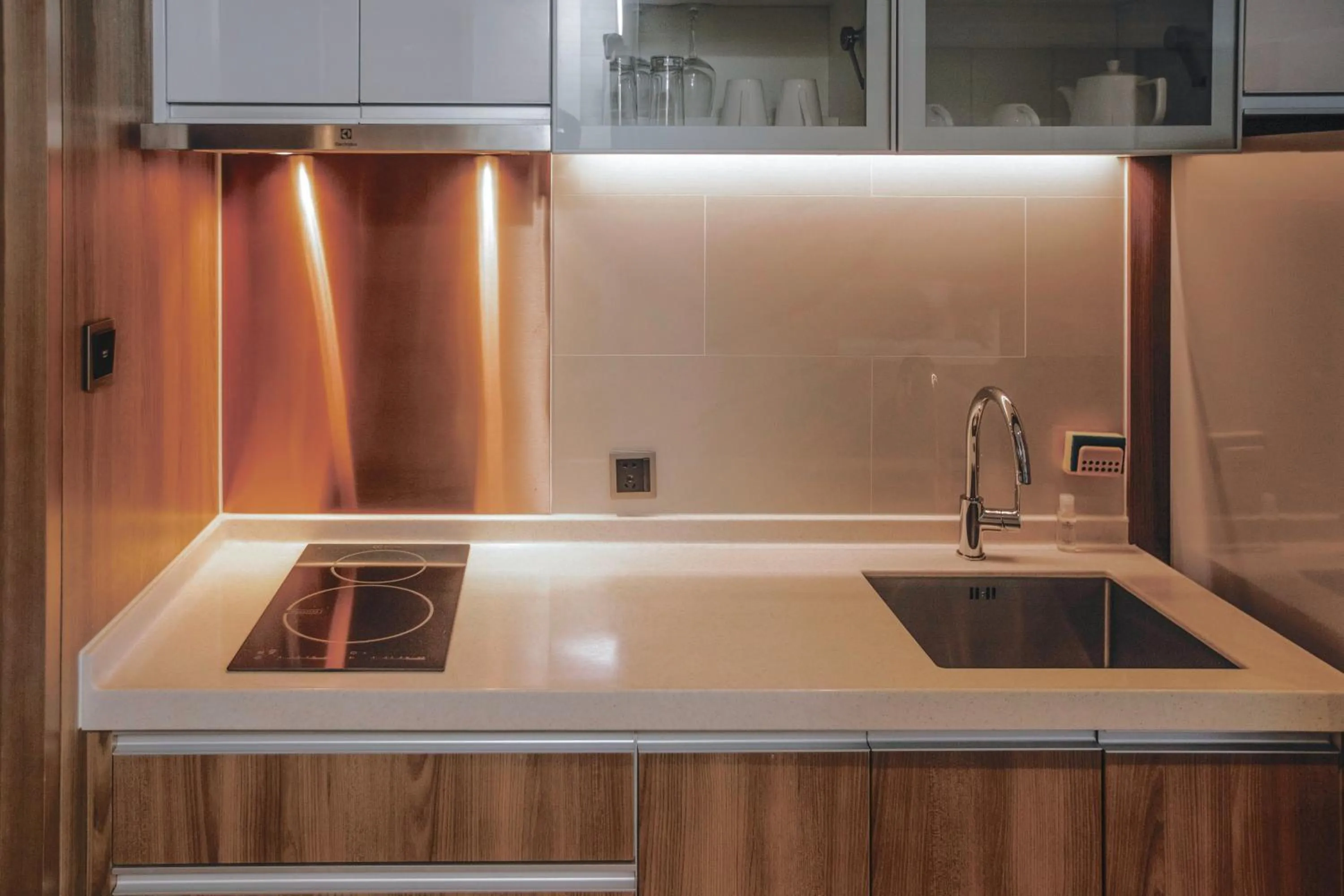 Kitchen or kitchenette in Somerset Swan Lake Hefei