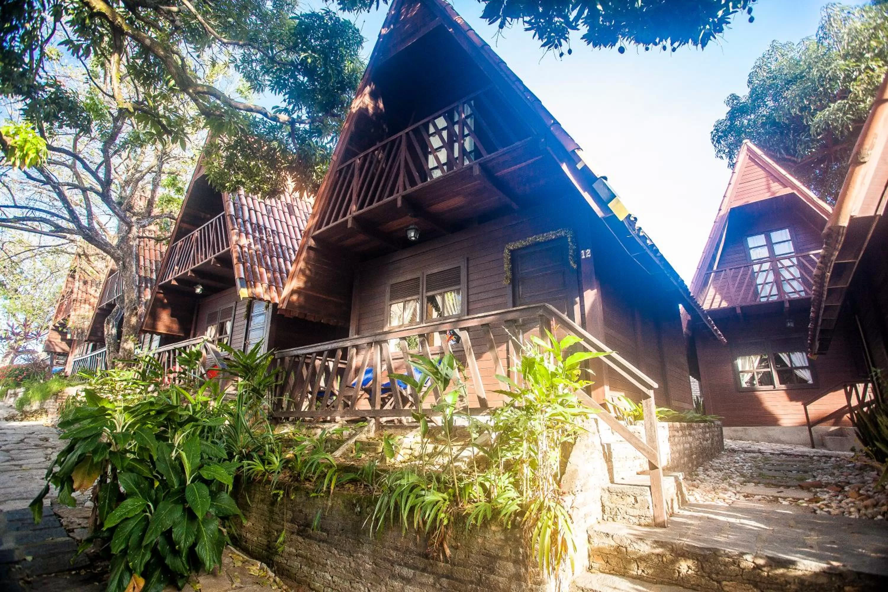 Facade/entrance in Chalet Suisse