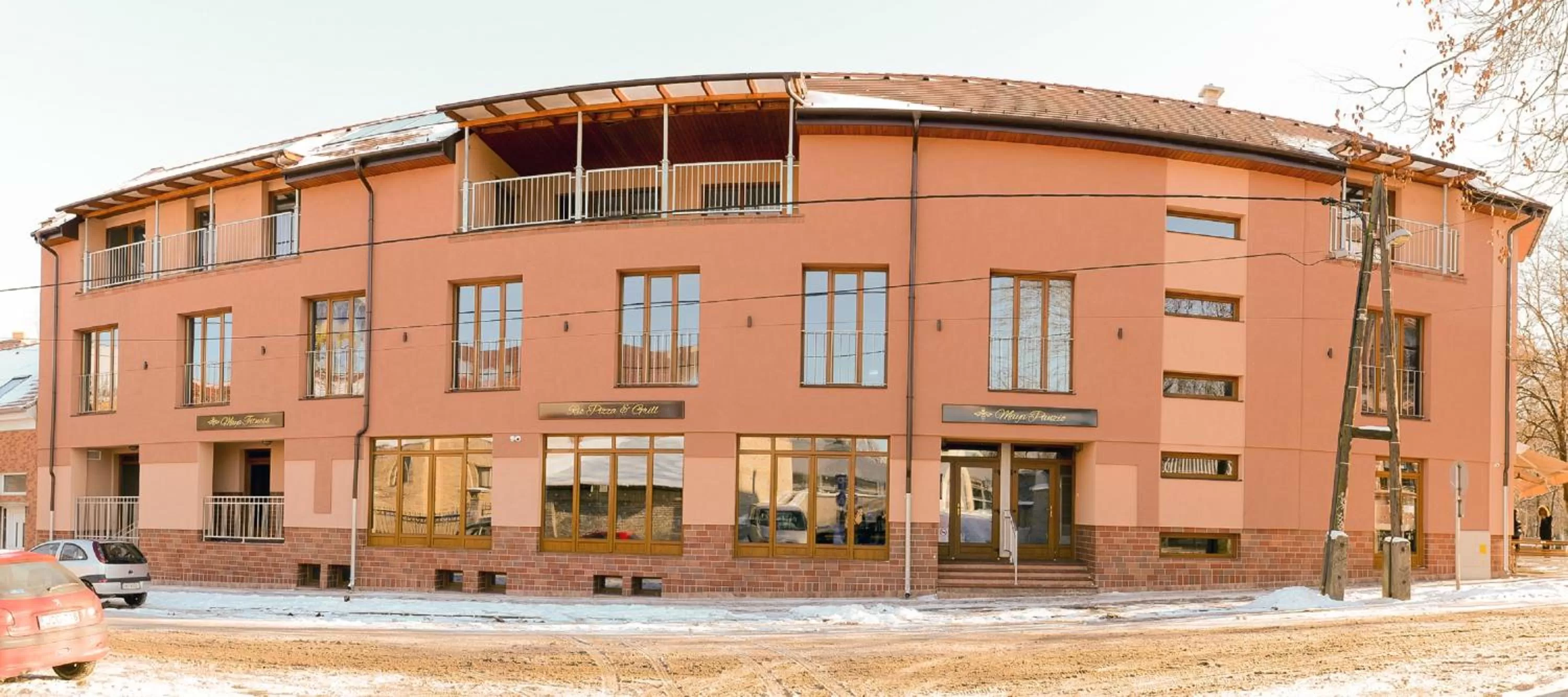 Property building, Winter in Maya Panzio