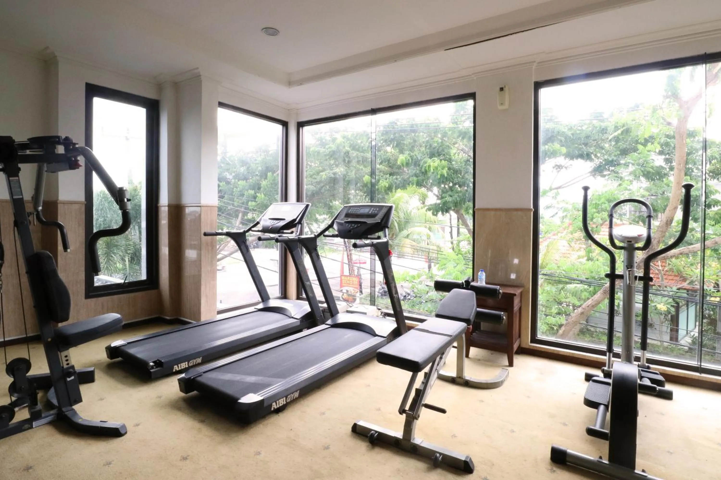 Fitness centre/facilities in Bali Paradise City Hotel