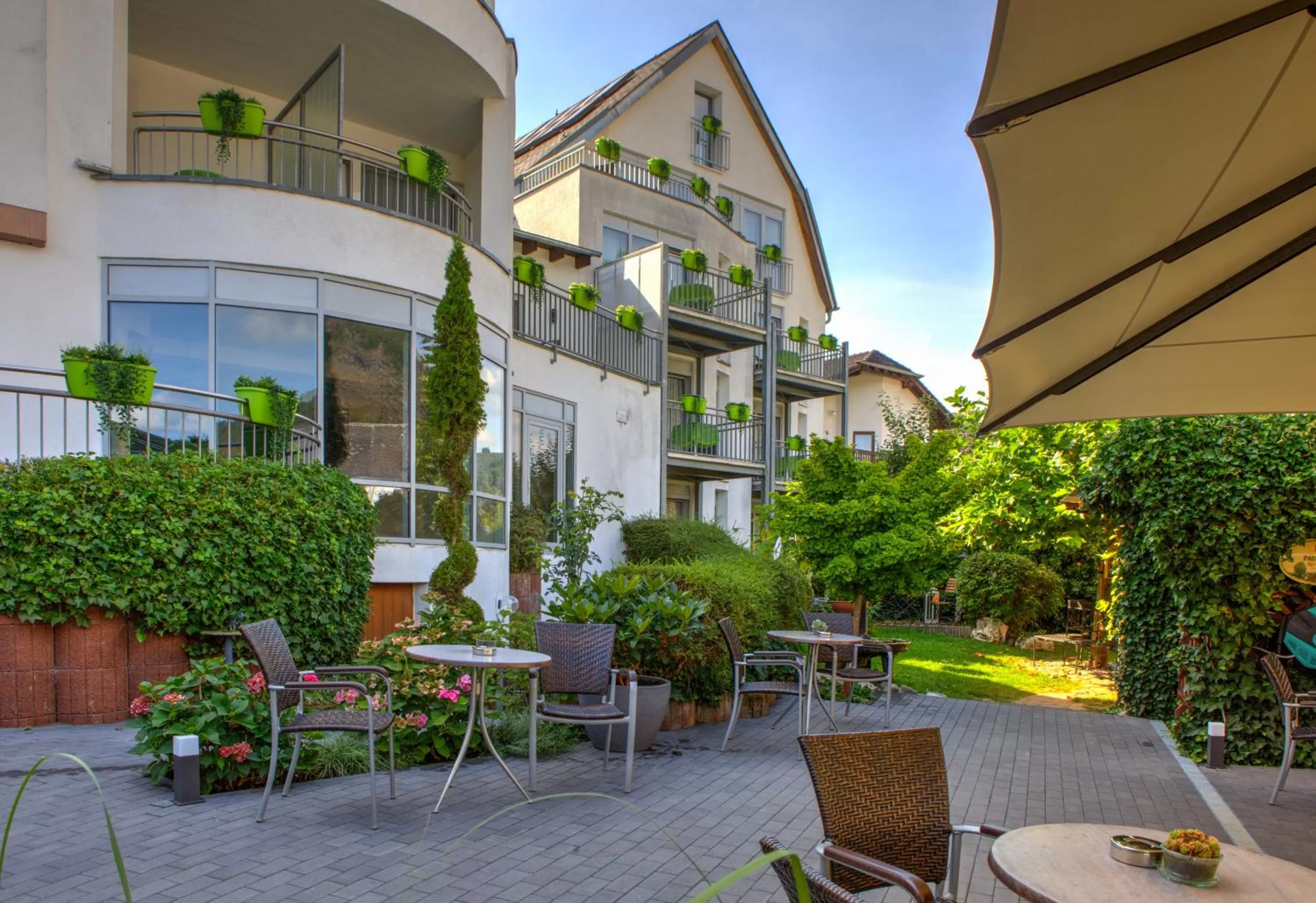 Garden in Moselromantik Hotel Am Panoramabogen