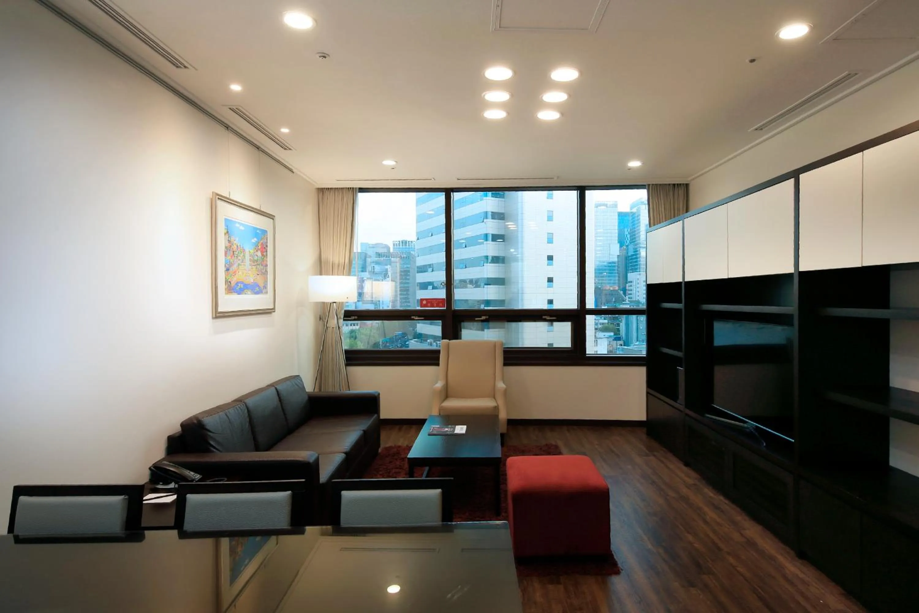 Living room in Orakai Insadong Suites