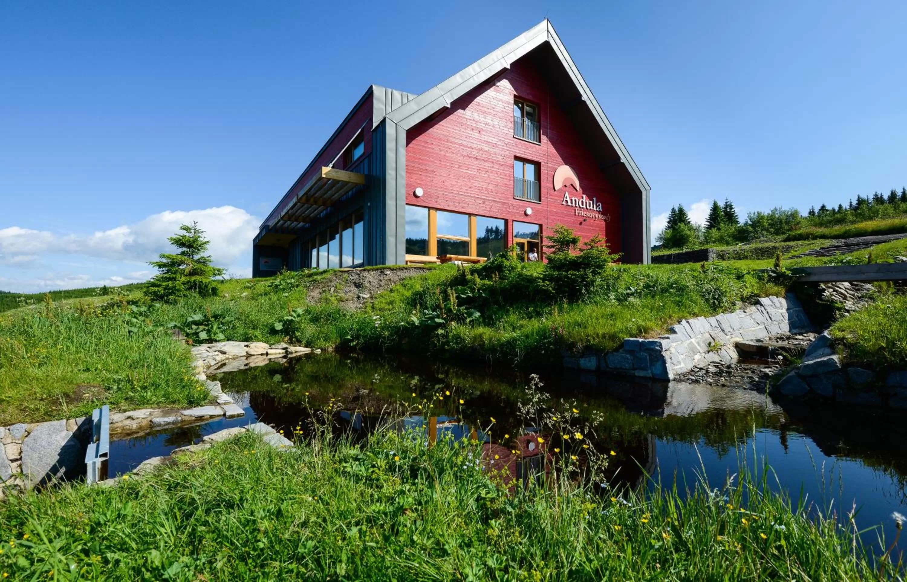 Facade/entrance in Penzion Andula Friesovy boudy