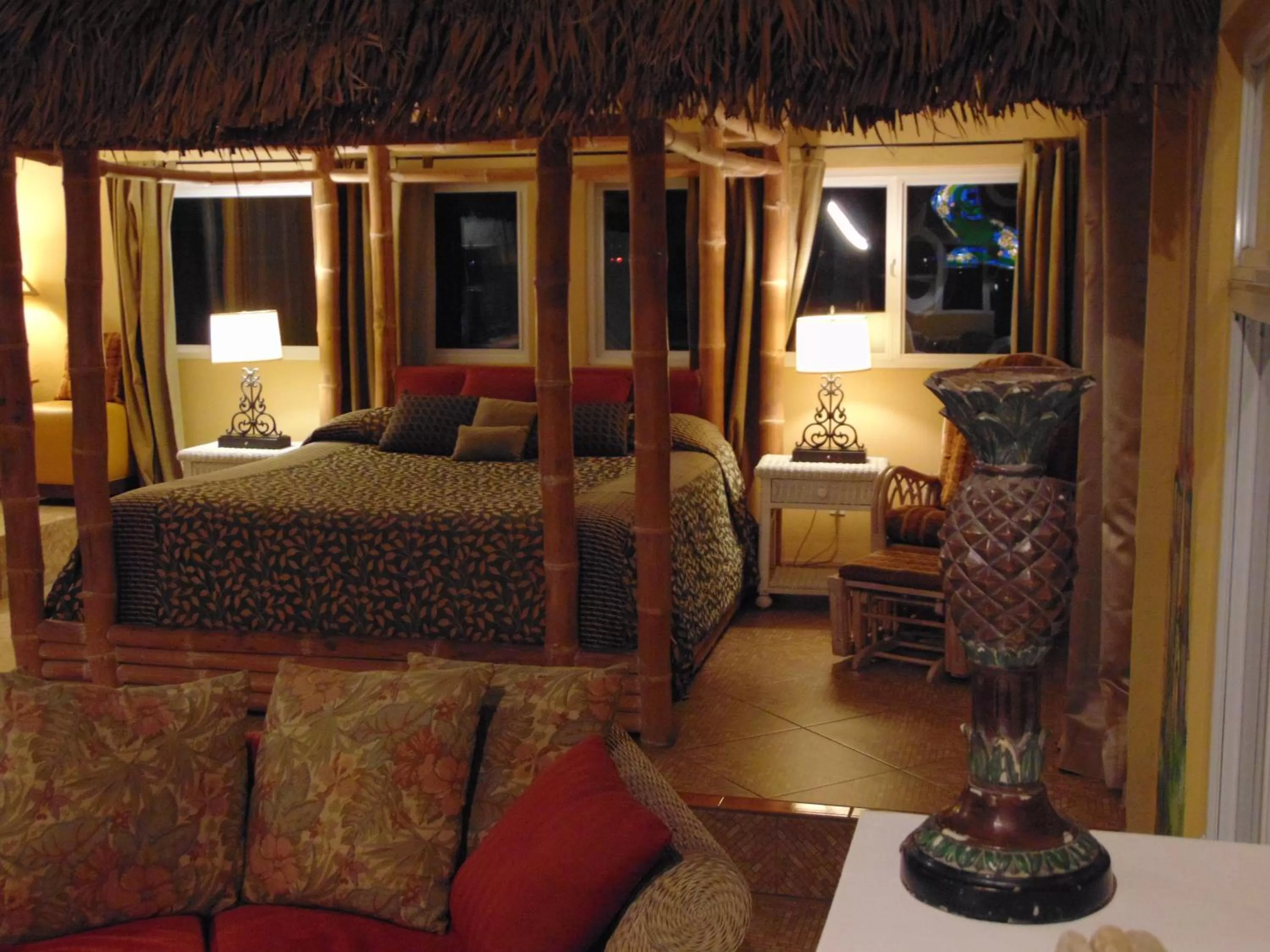 Bed in Poco Cielo Hotel