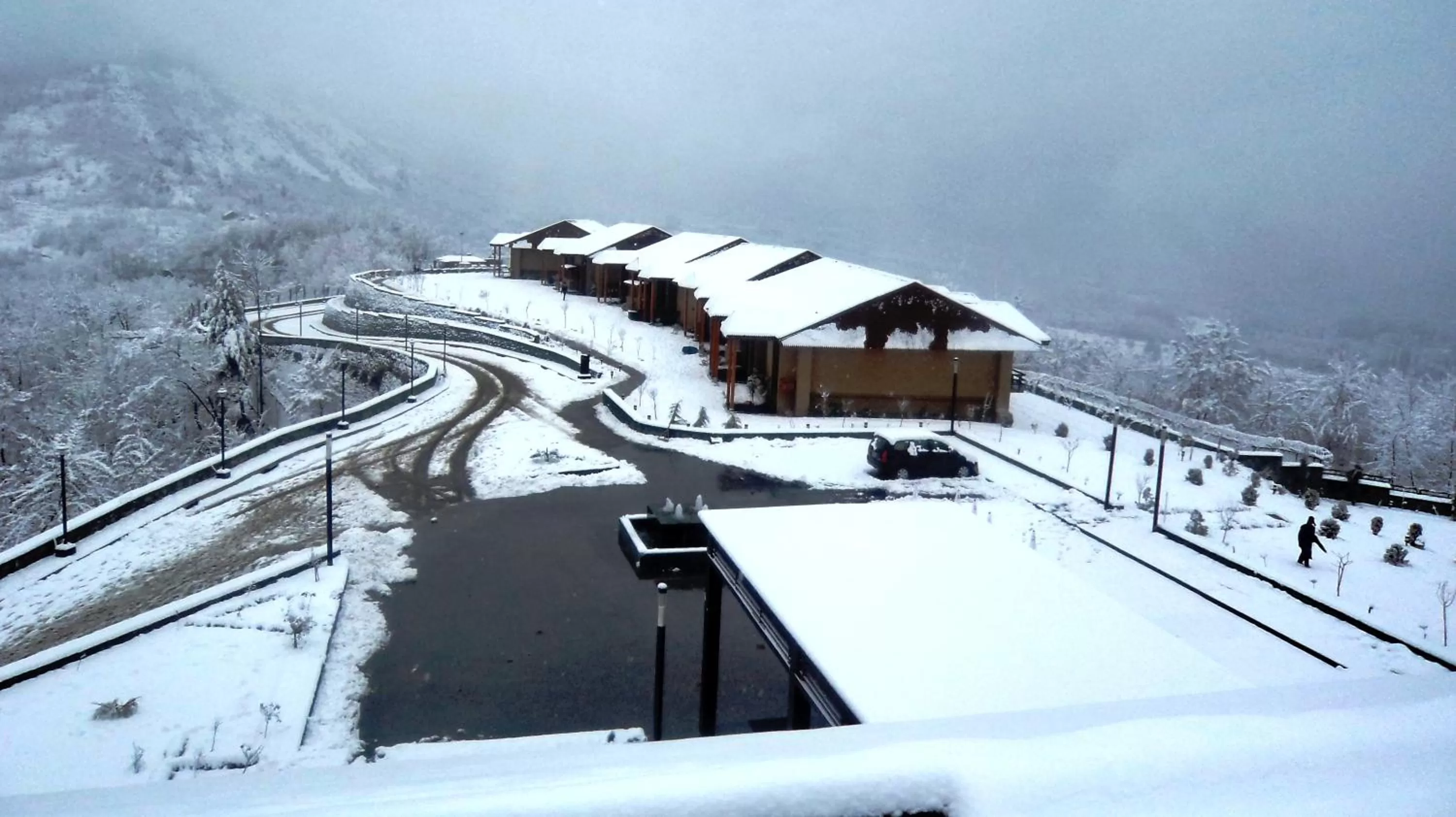 Decorative detail in Taj Dal View Srinagar