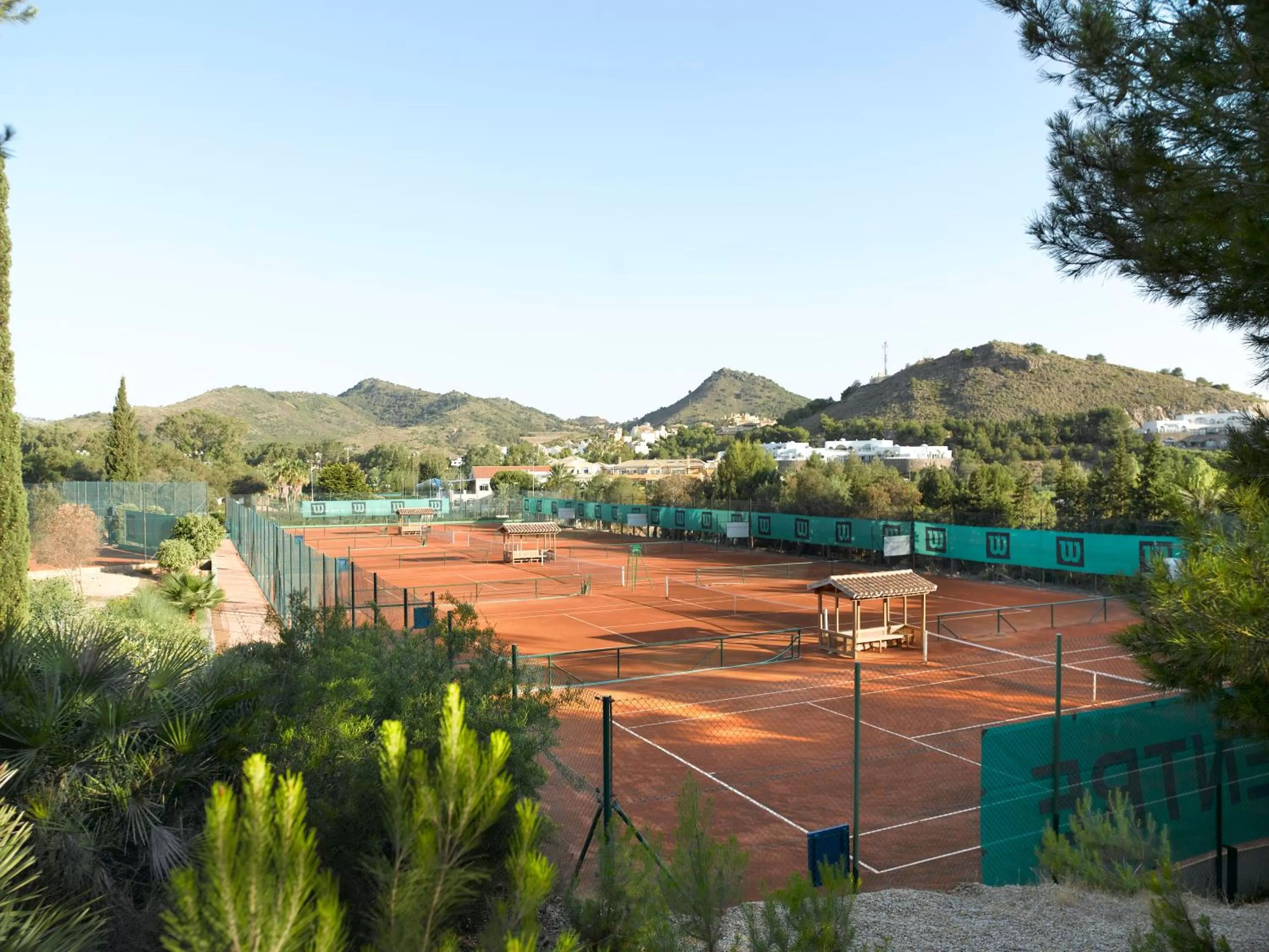 Tennis court in Grand Hyatt La Manga Club Golf & Spa
