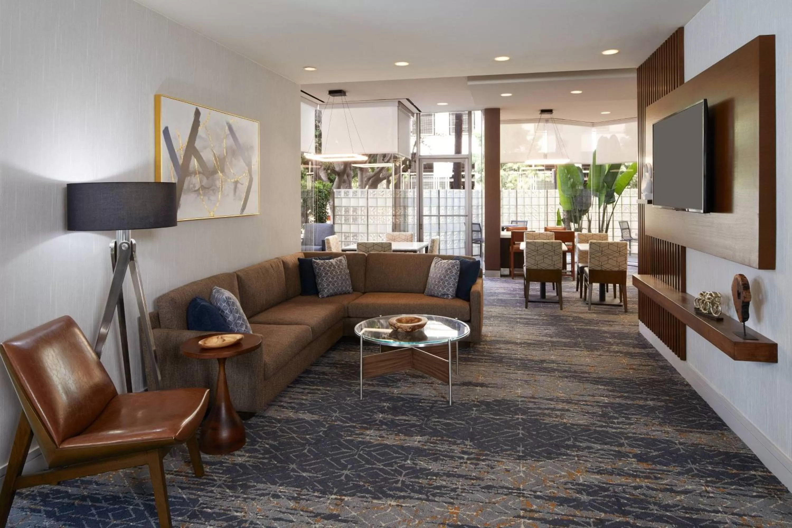 Lobby or reception in Courtyard by Marriott Los Angeles LAX / Century Boulevard