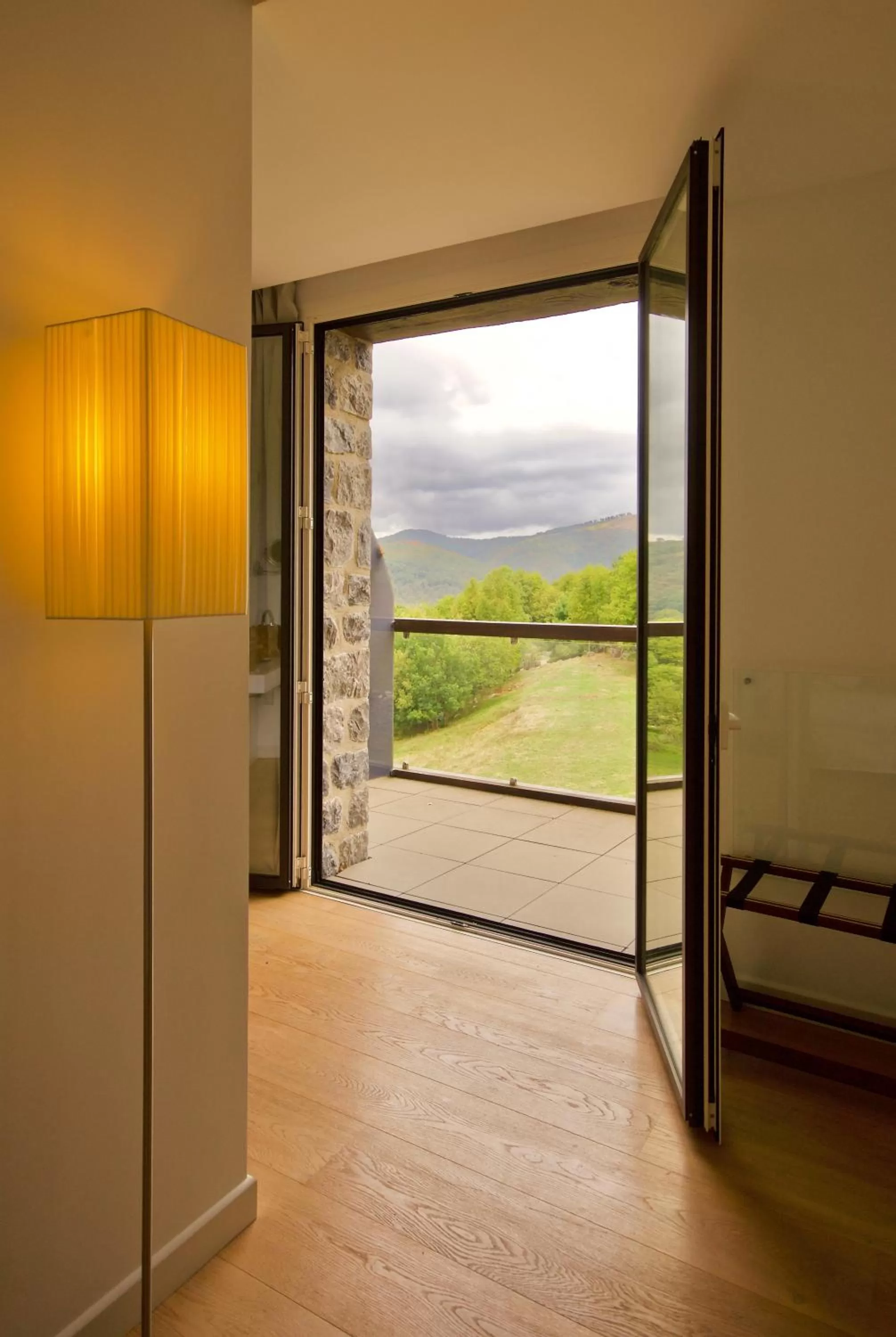 Garden view in Arantza Hotela- Adults Only