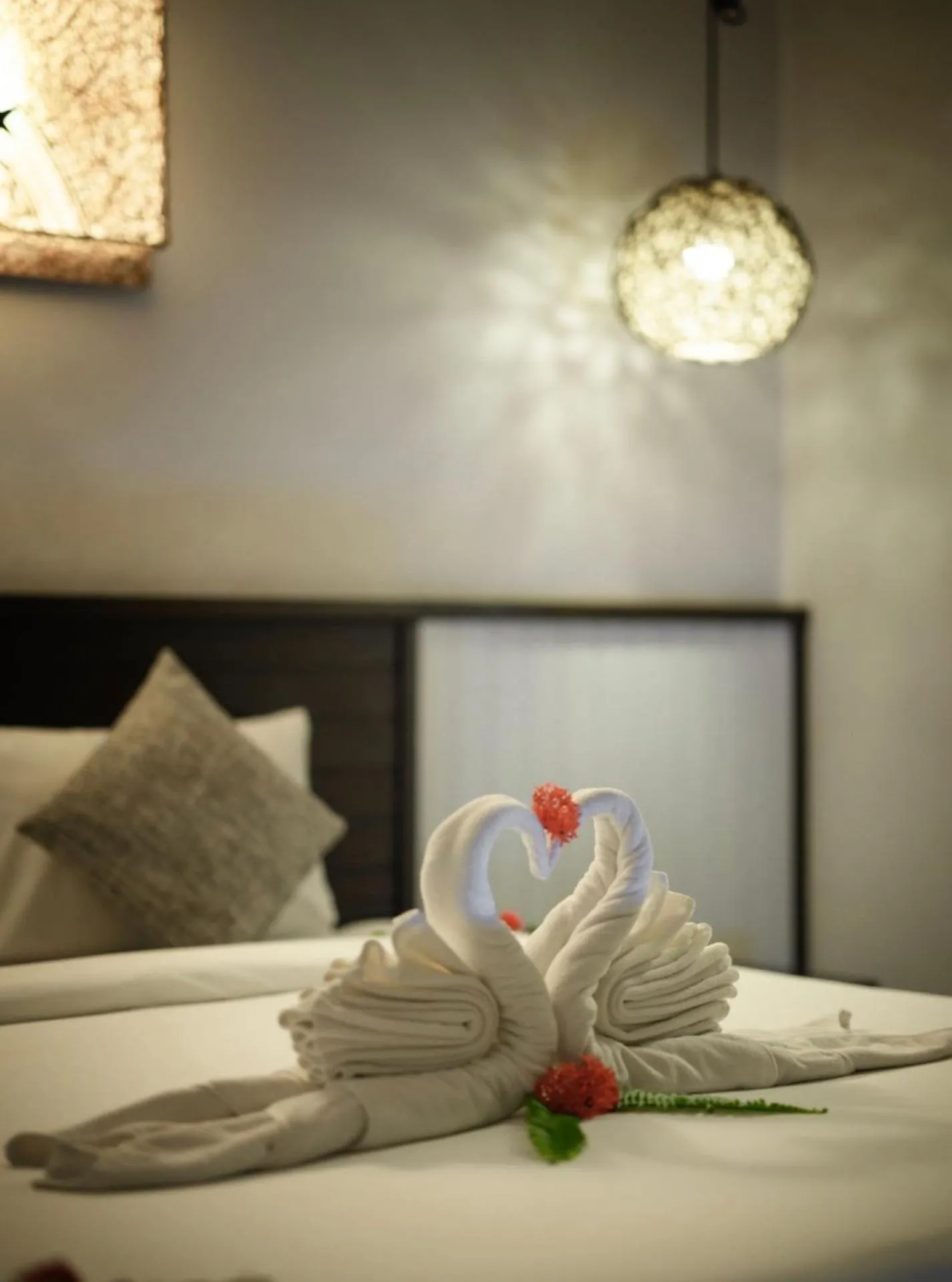 Bed in Southern Lanta Resort