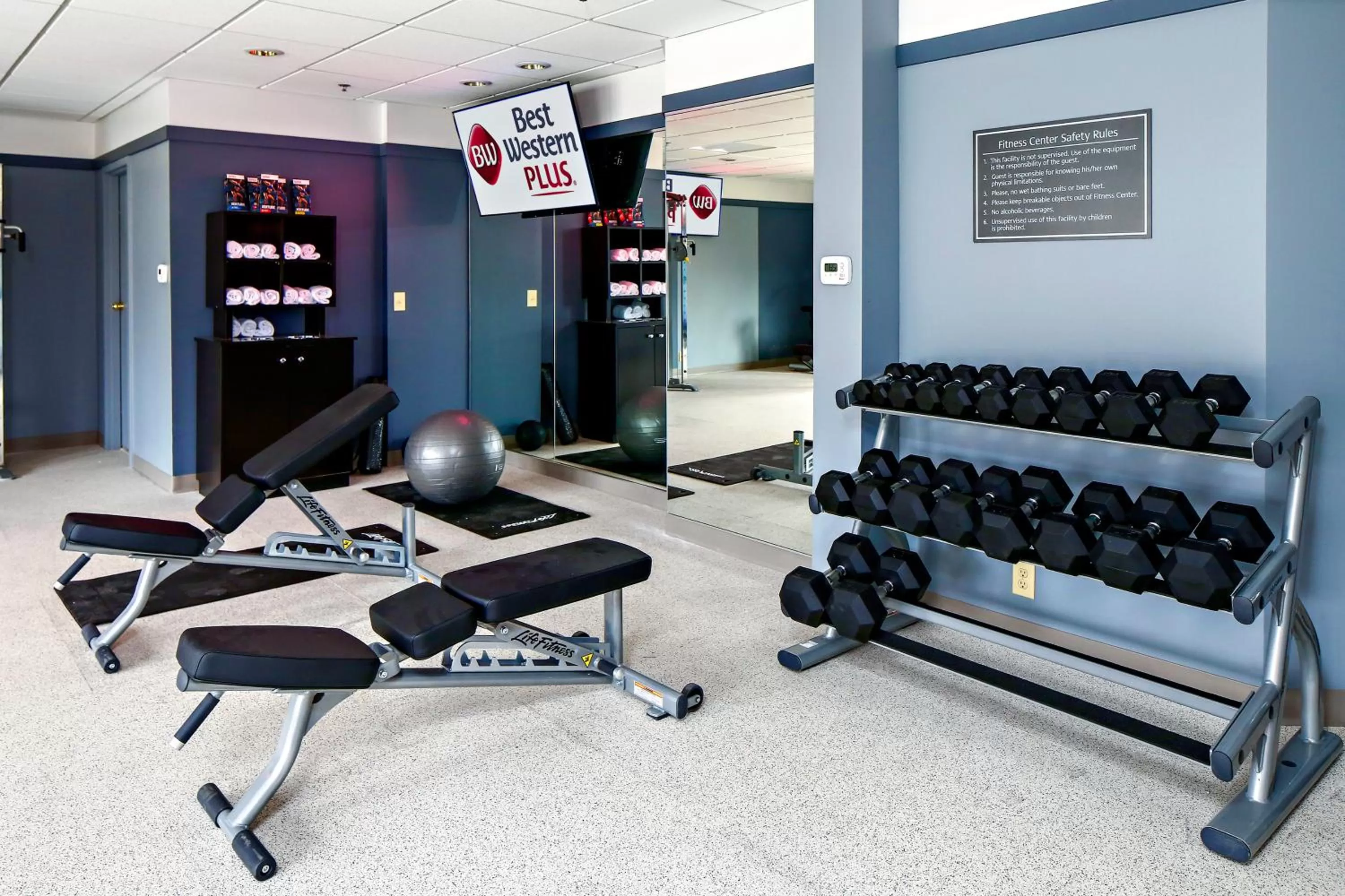 Fitness centre/facilities in Best Western Plus Bellingham
