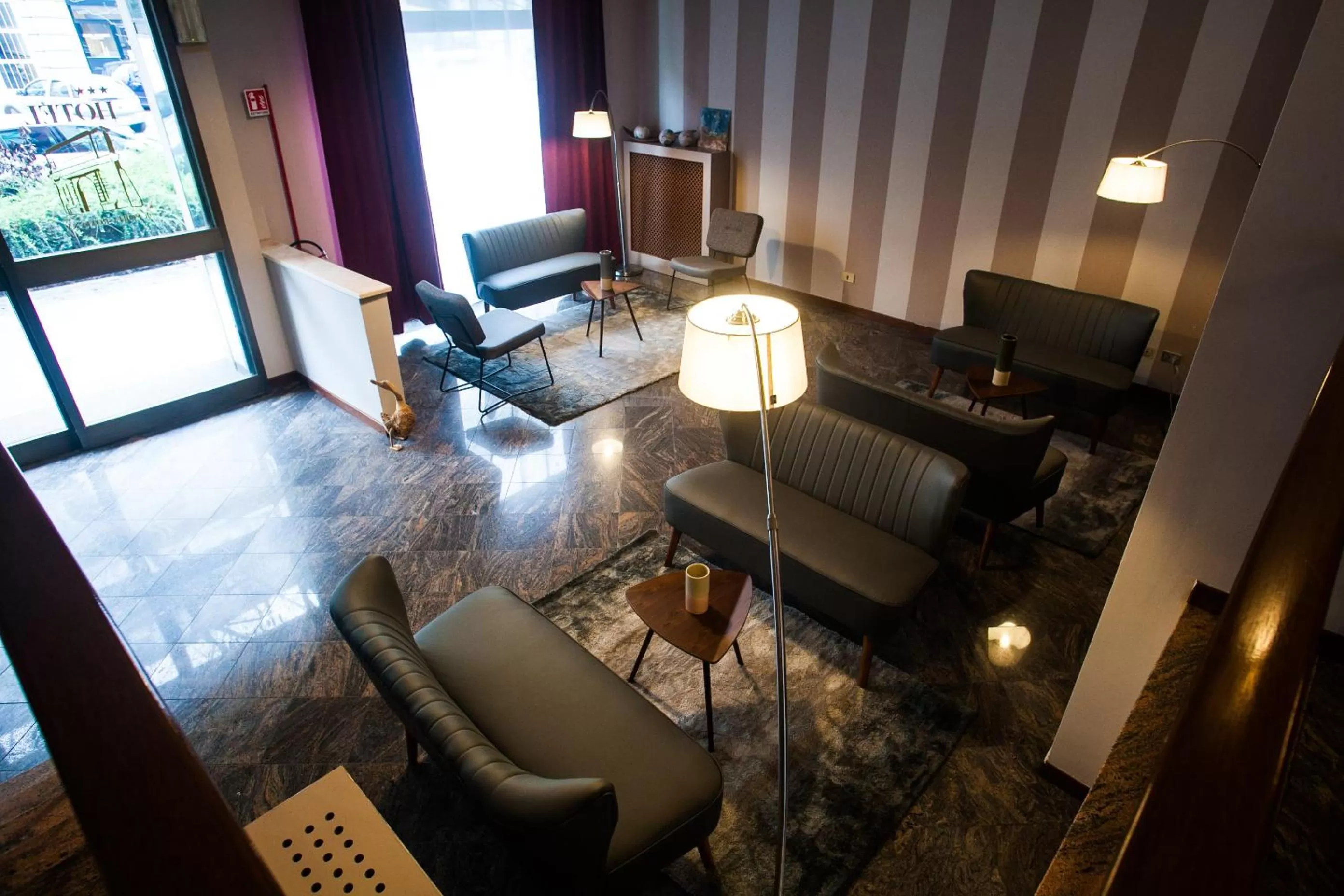 Lobby or reception in Hotel di Porta Romana