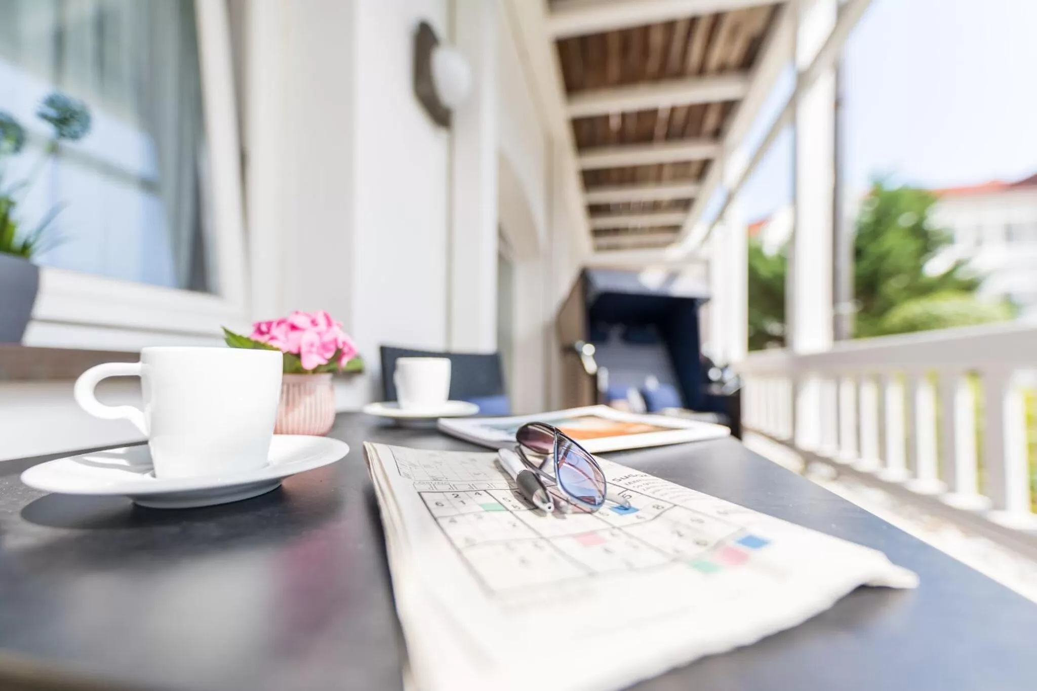 Balcony/Terrace in Strandhaus Belvedere