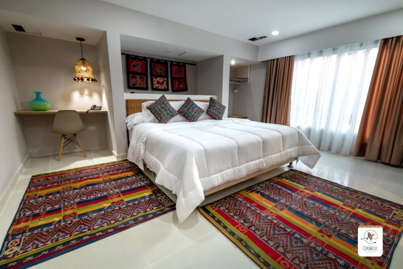 Bed in Hotel Boutique CASA CHUNUU Santa Marta