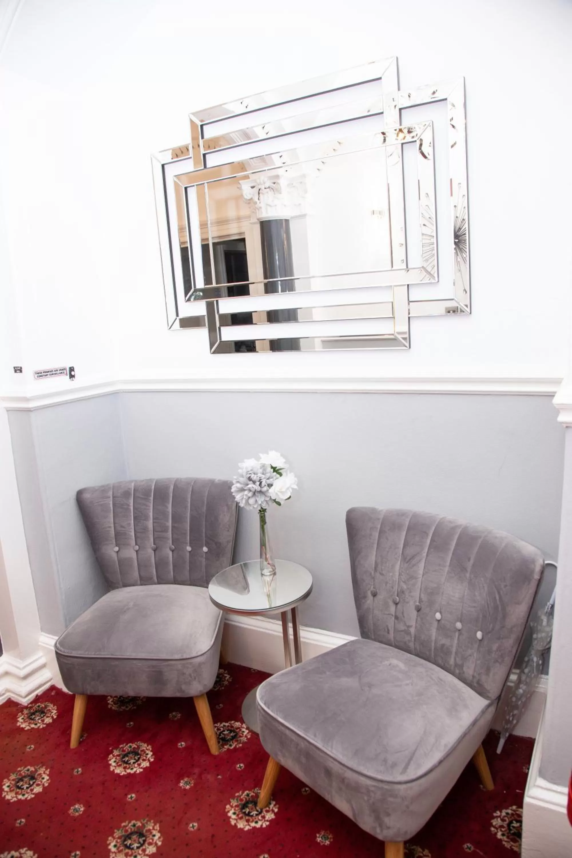 Lobby or reception in The Kynance House on Plymouth Hoe ,26 Ensuite Rooms