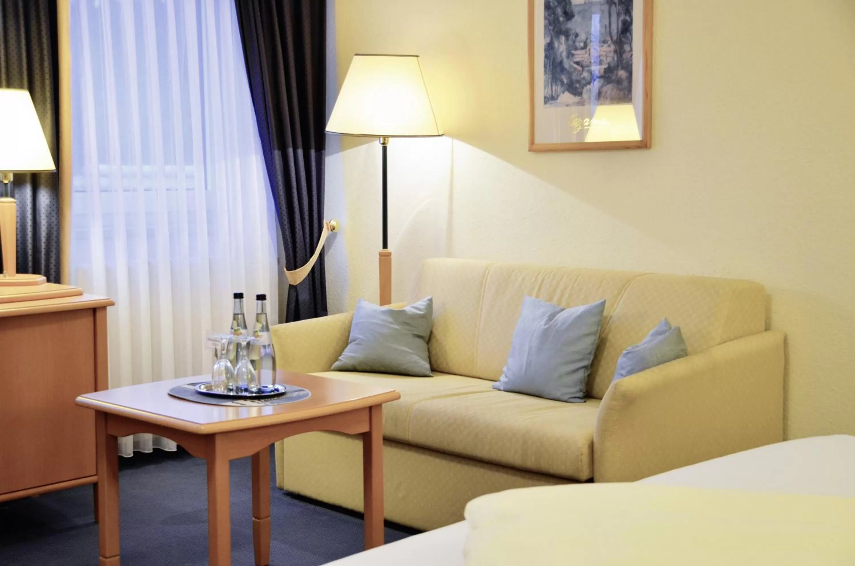 Seating area in Hotel Gasthof Am Forsthof