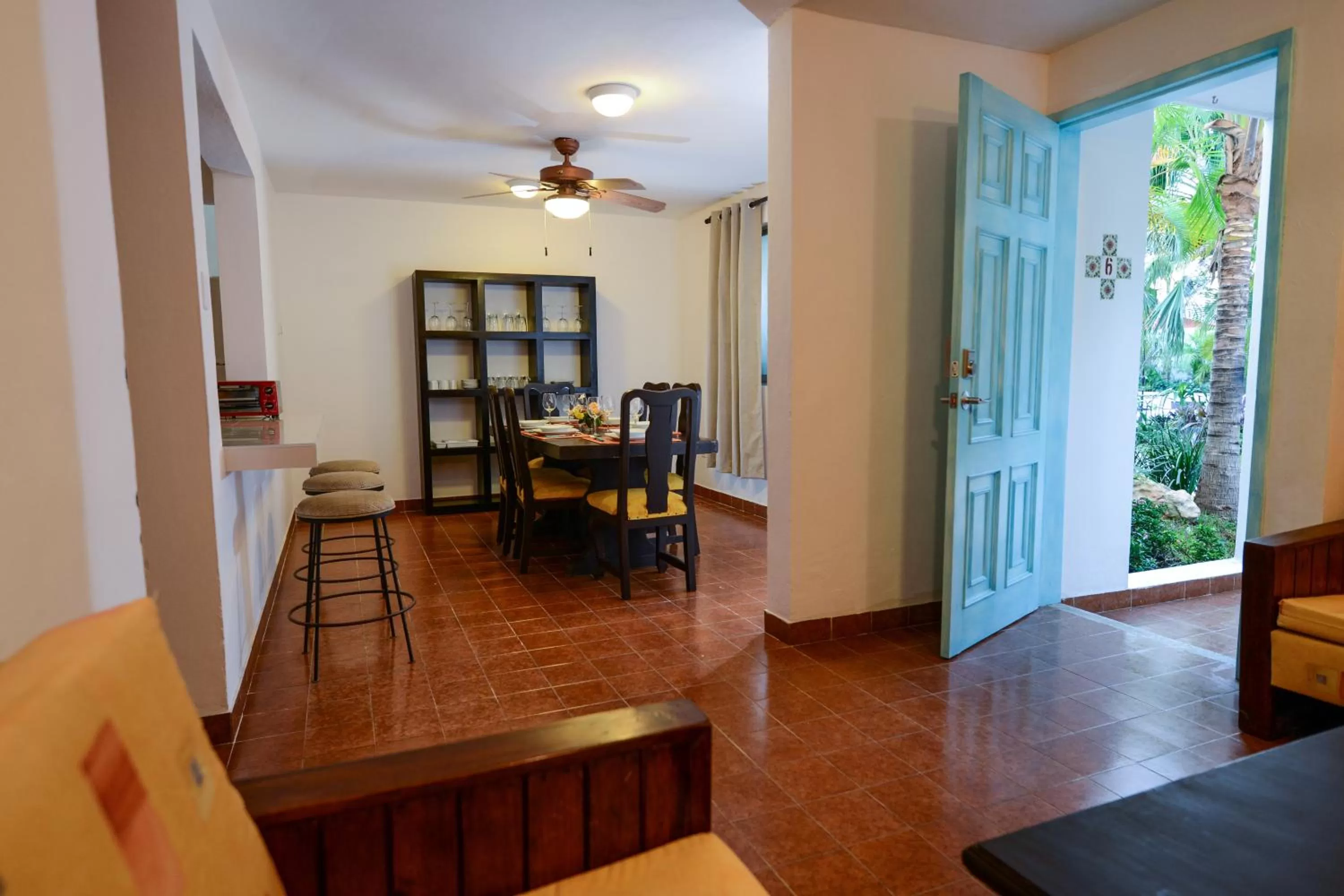 Seating area in Hotel Villas Colibrí Suites & Bungalows
