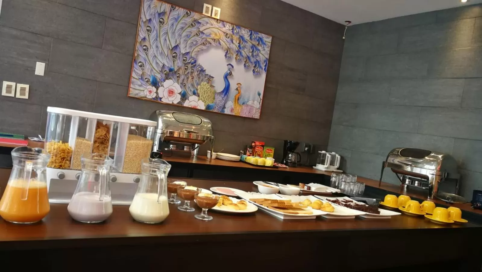 Breakfast in Hotel Hualimei