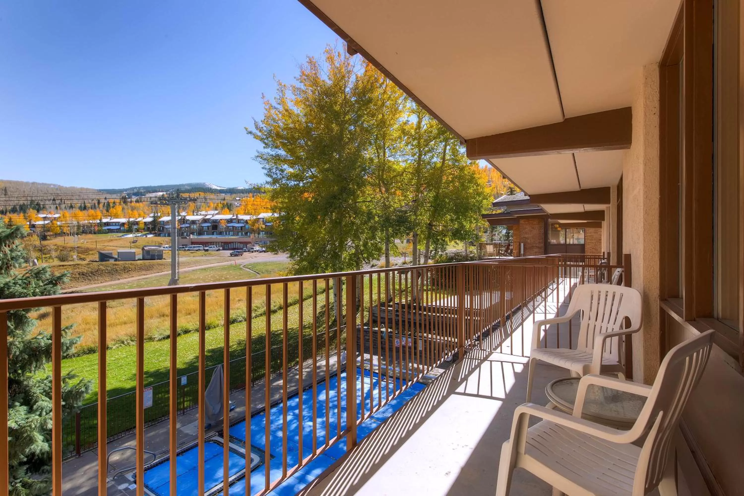 Balcony/Terrace in Mountain Chalet Snowmass