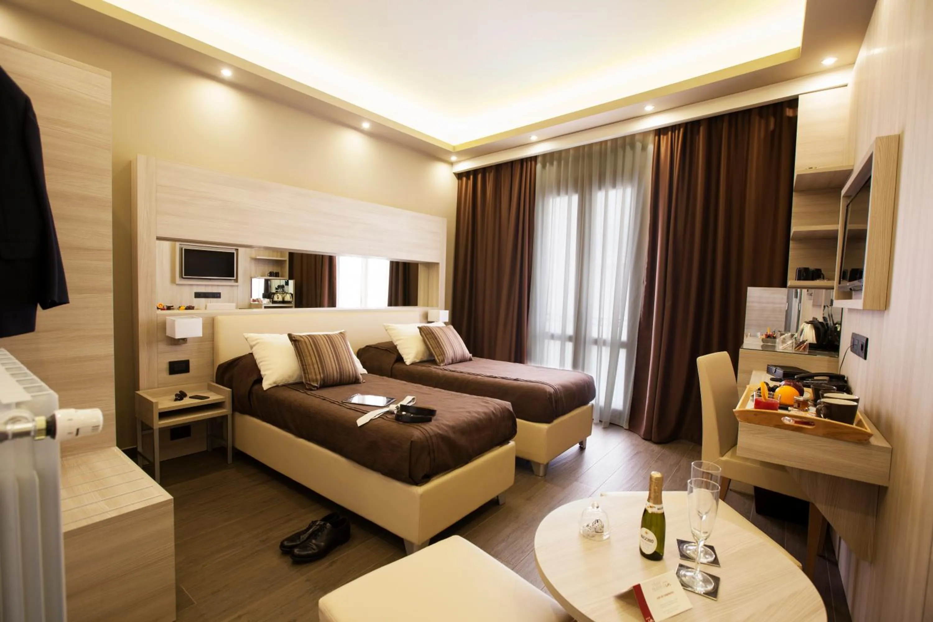 Bed in Hotel Trapani In