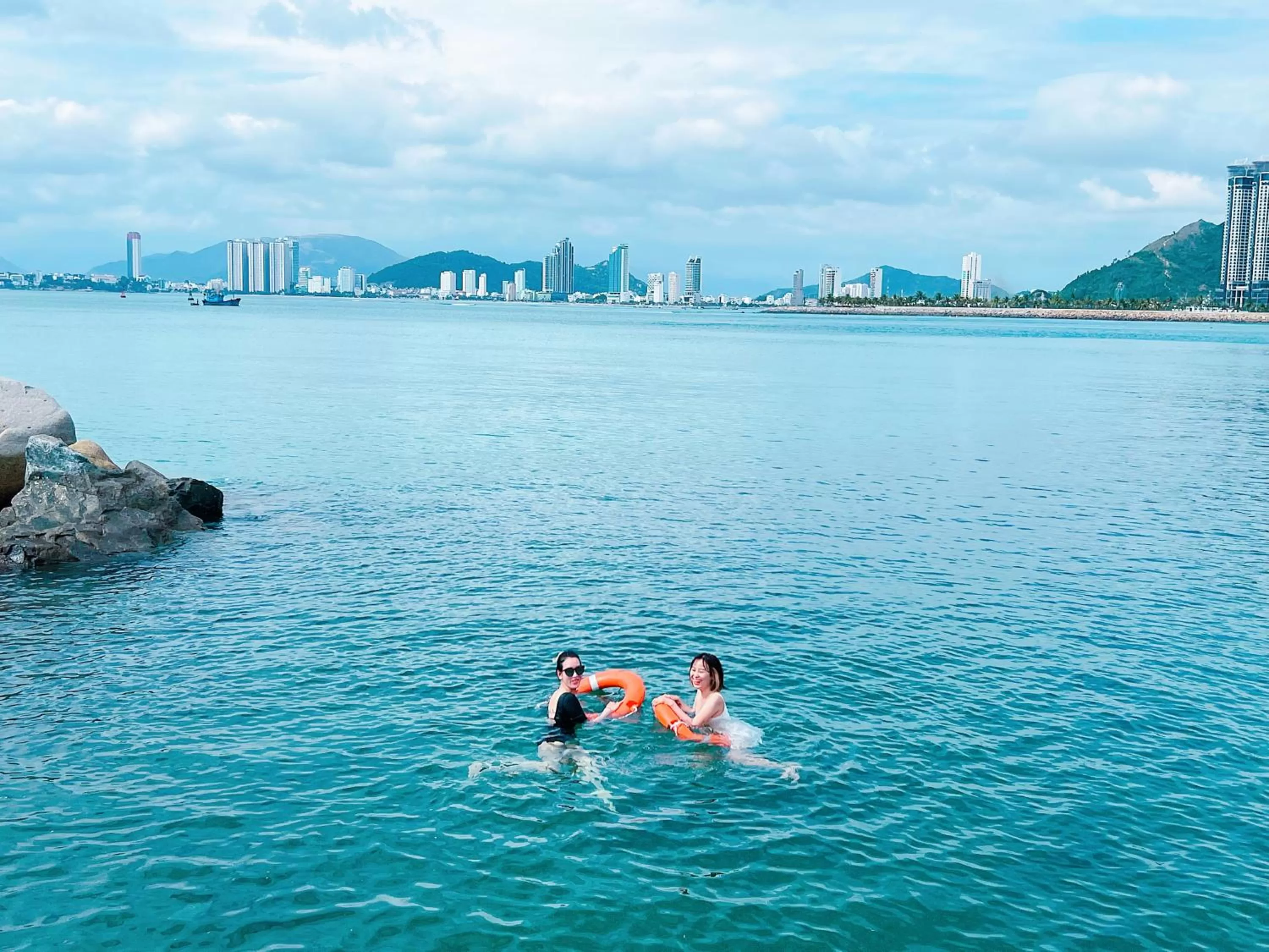 Beach in Alibu Resort Nha Trang