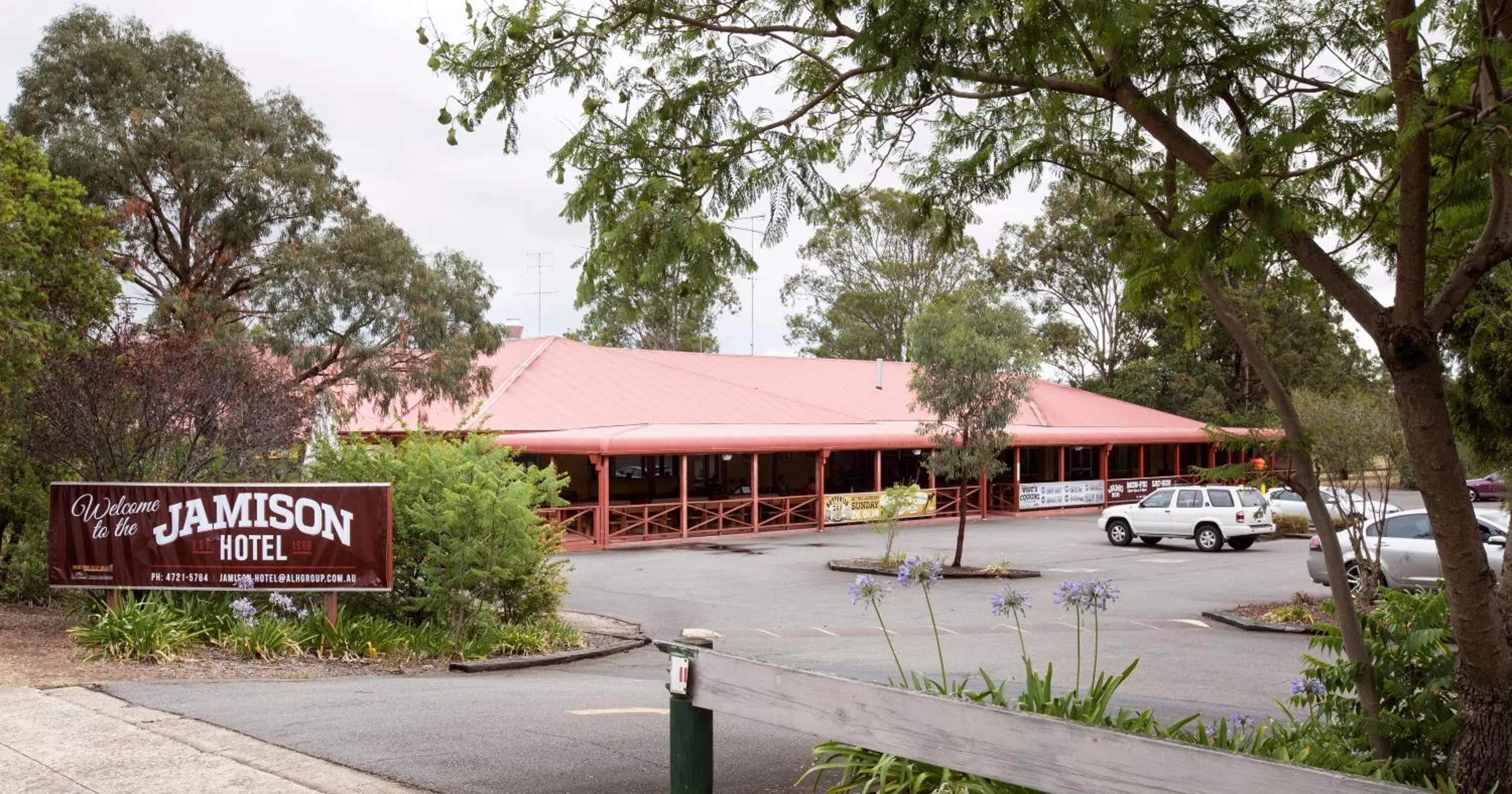 Facade/entrance in Nightcap at Jamison Hotel