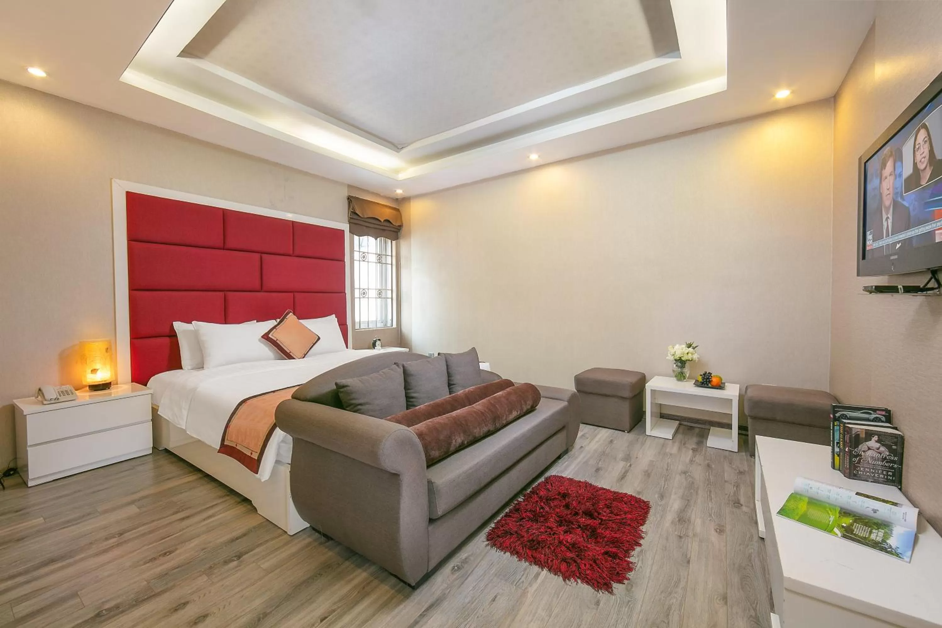 Bedroom, Seating Area in Emerald Boutique Hotel