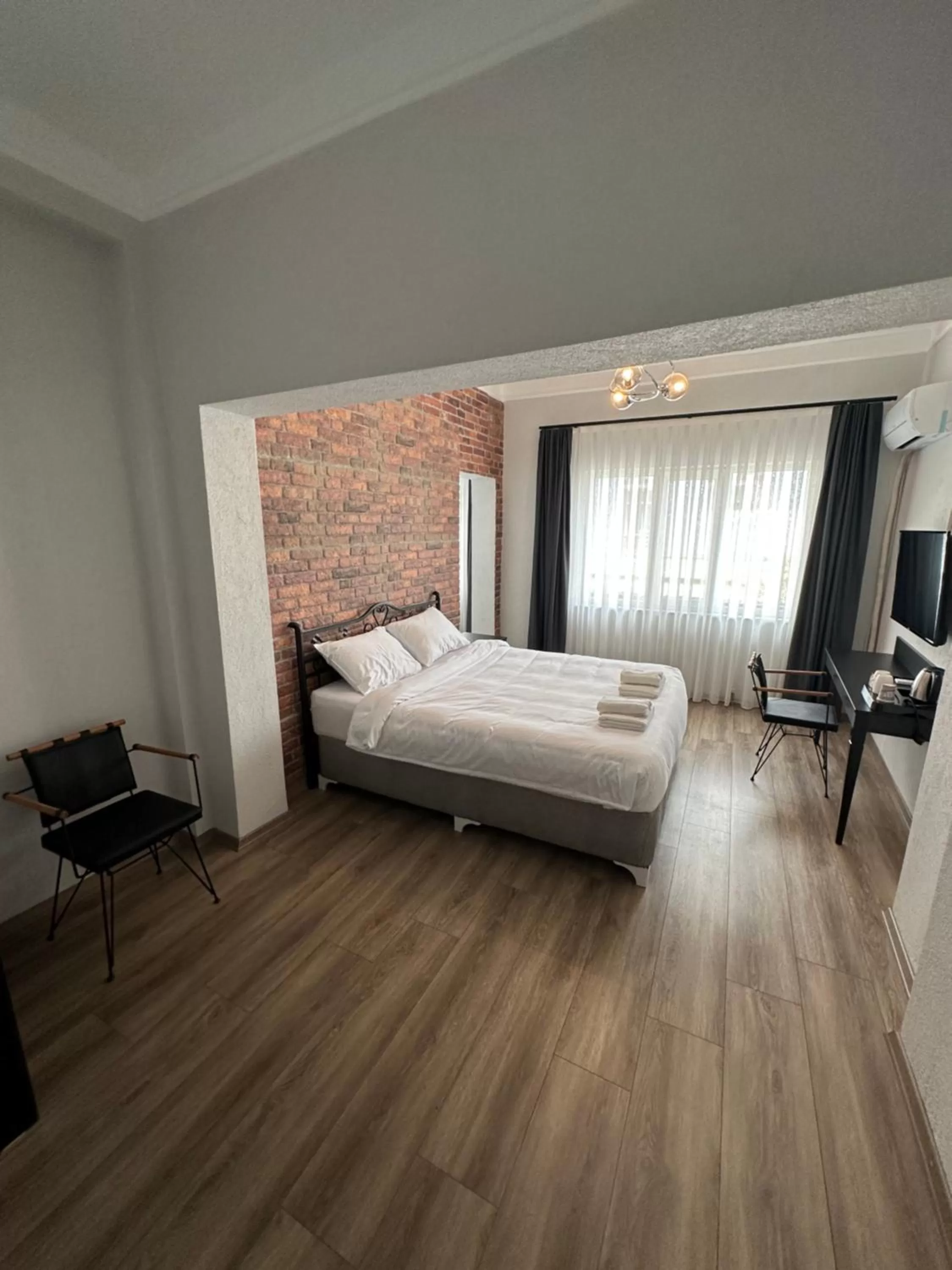 Bed in DERİN BUTİK HOTEL