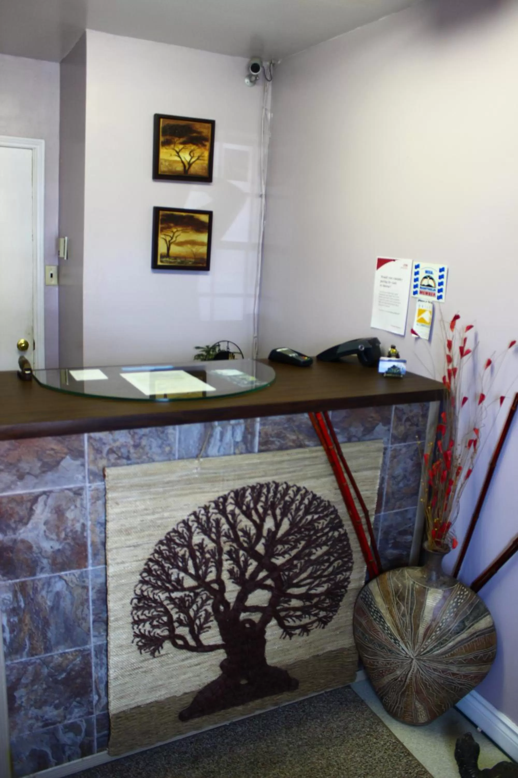 Lobby or reception in Hawberry Motel