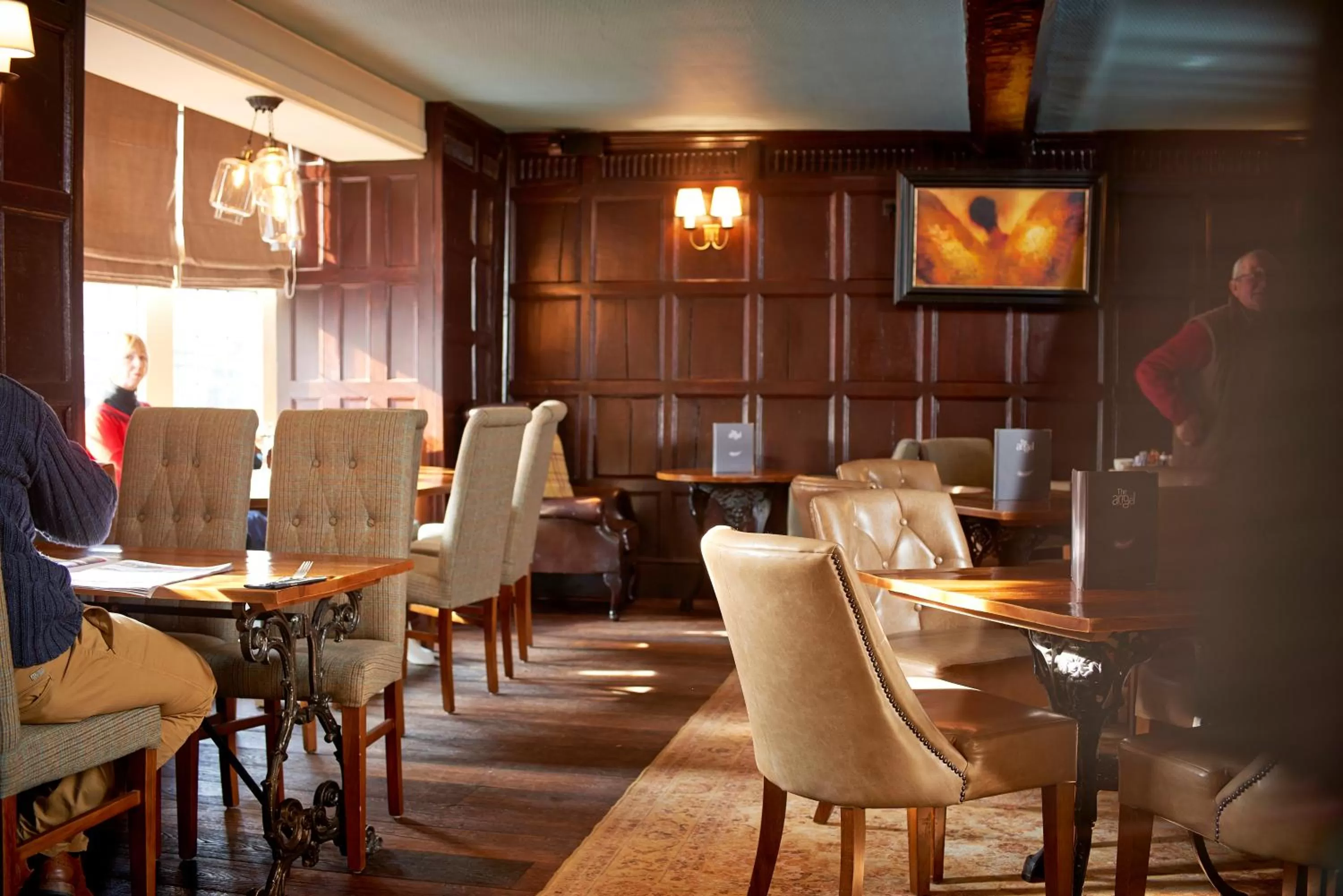 Lounge or bar in The Angel Inn Hotel