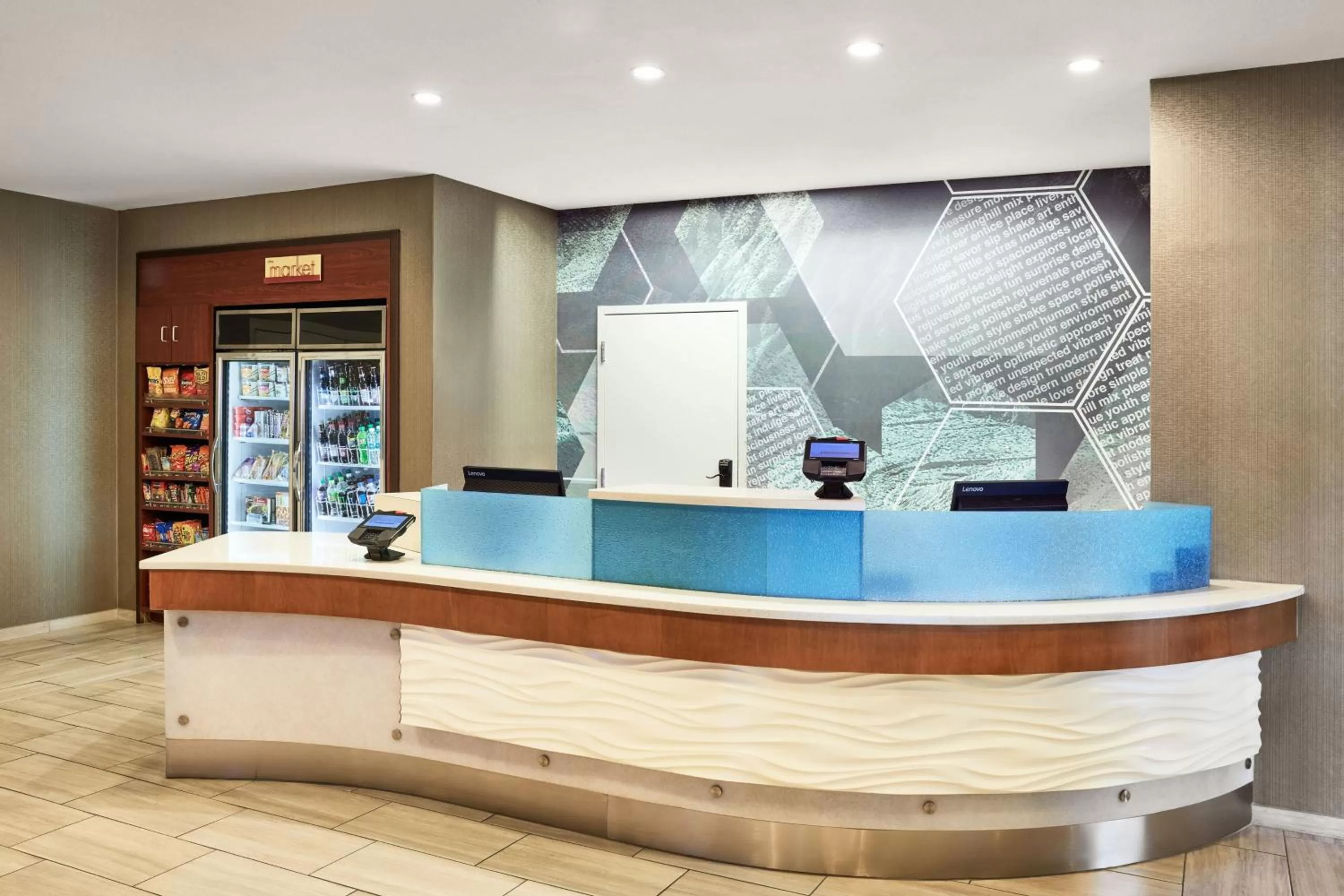 Lobby or reception in SpringHill Suites Phoenix Tempe Airport