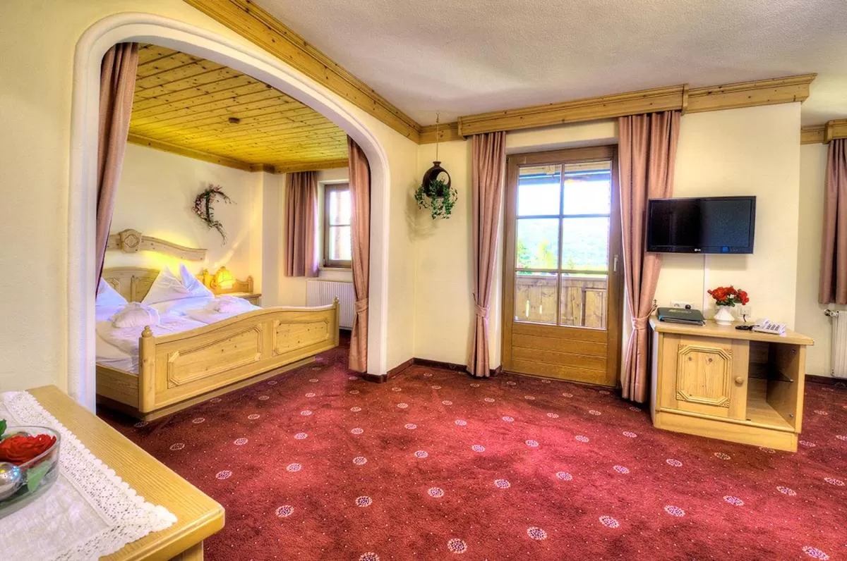 Photo of the whole room, TV/Entertainment Center in Hotel Häuserl im Wald