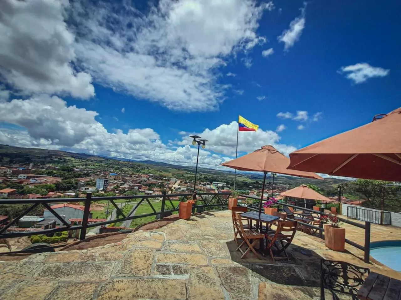 Patio in Hotel Las Rocas Resort Villanueva