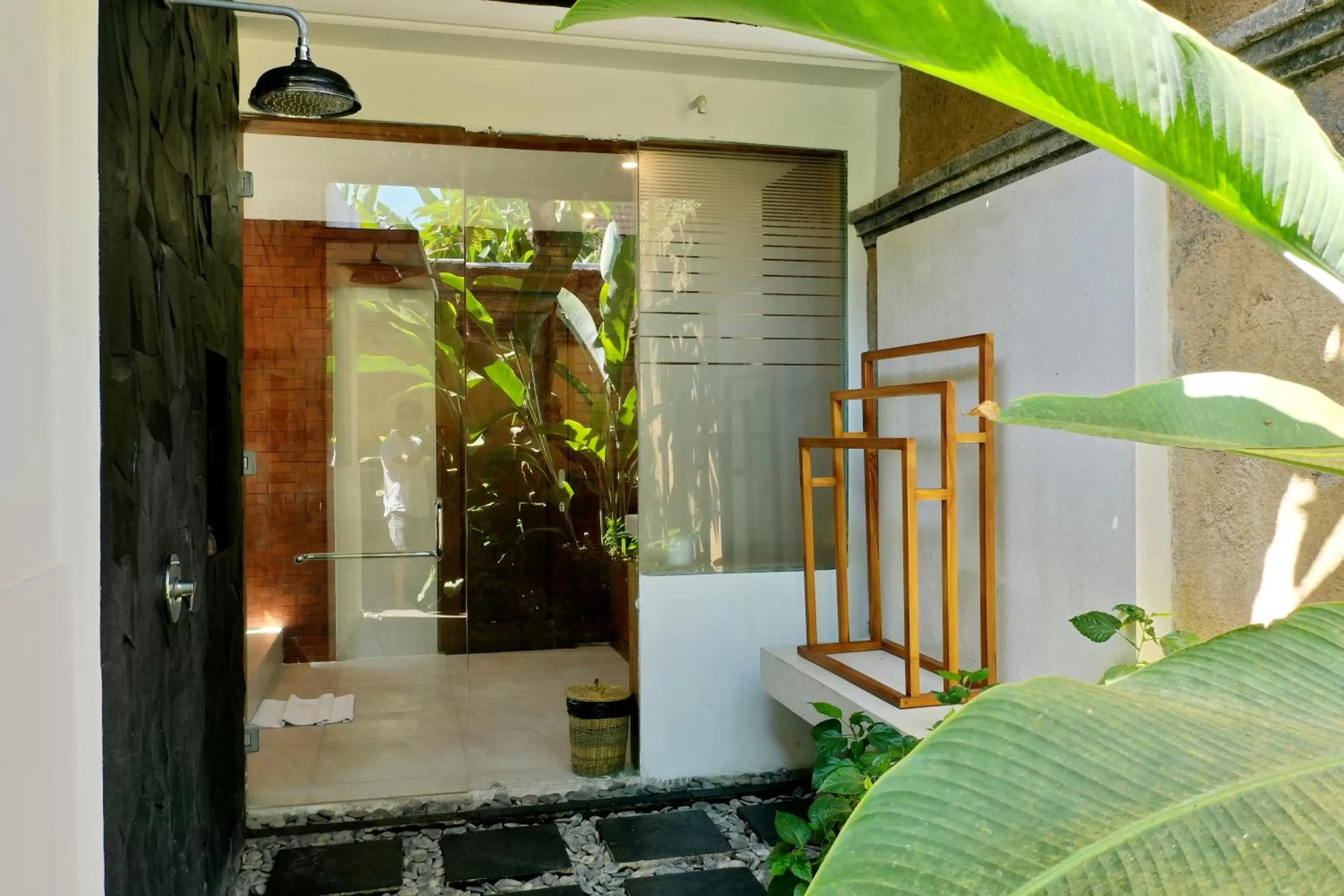 Shower in Sagara Villas and Suites Sanur by AHM
