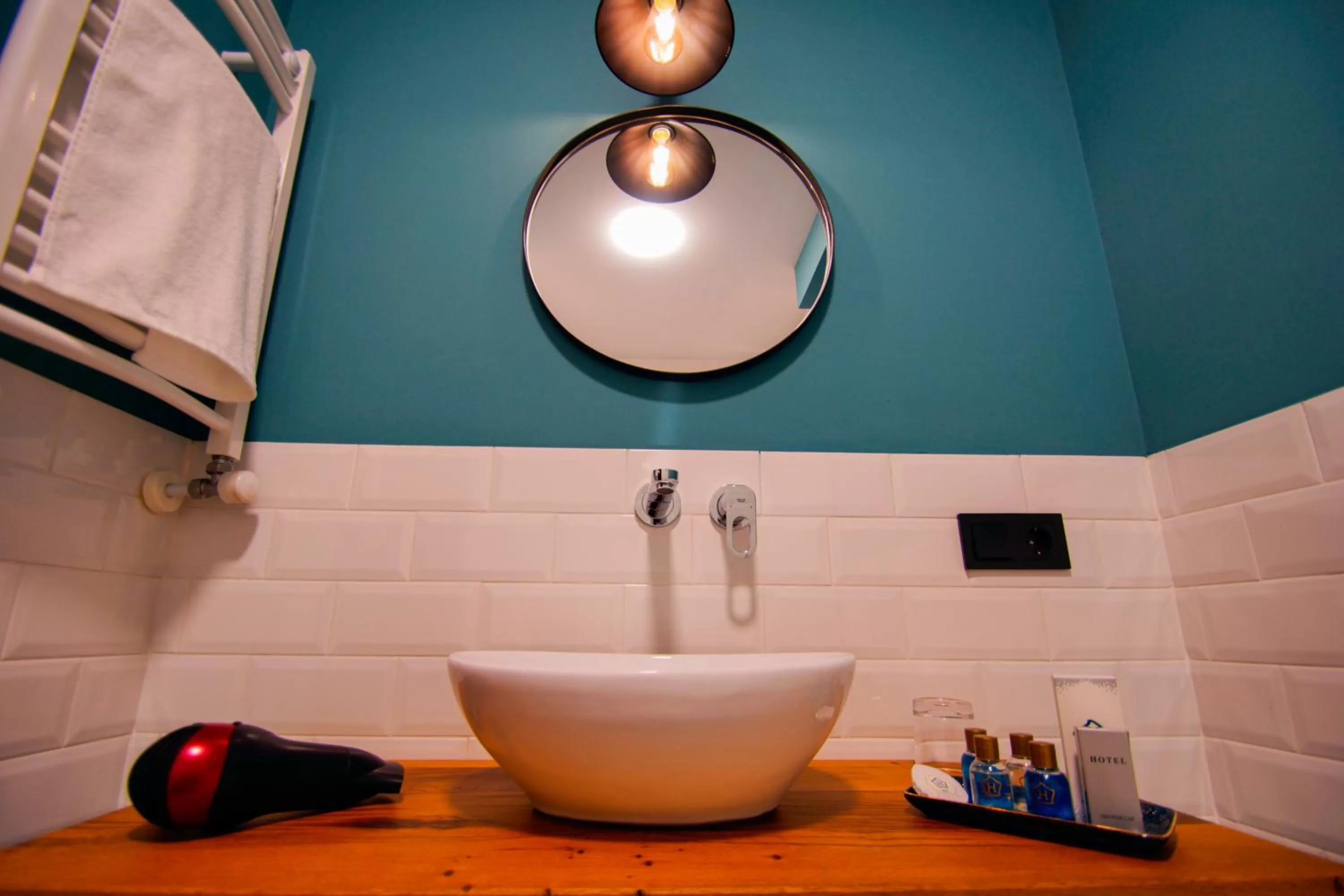 Bathroom in Borjomi Bridge Hotel