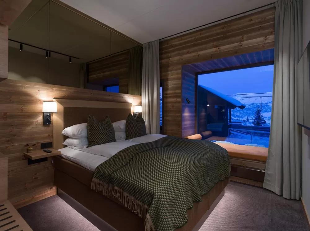 Bed in Skarsnuten Mountain Resort & SPA