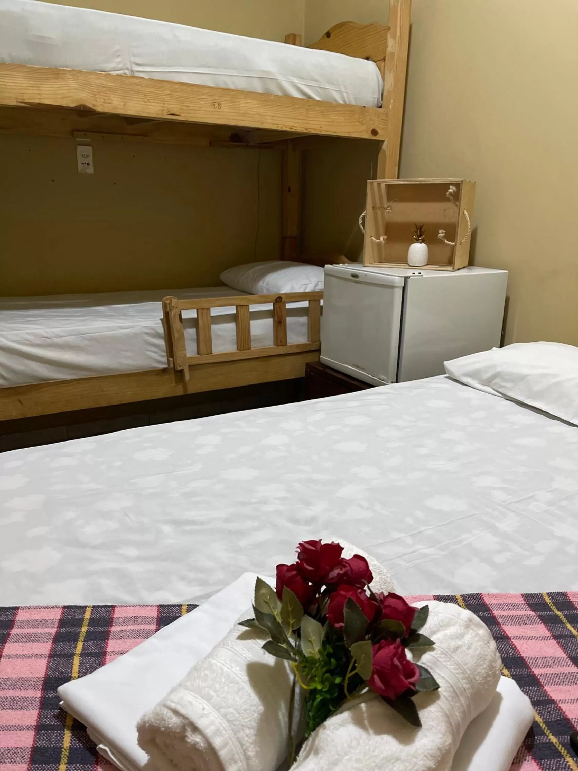 Bed in Pousada Lampião e Maria Bonita