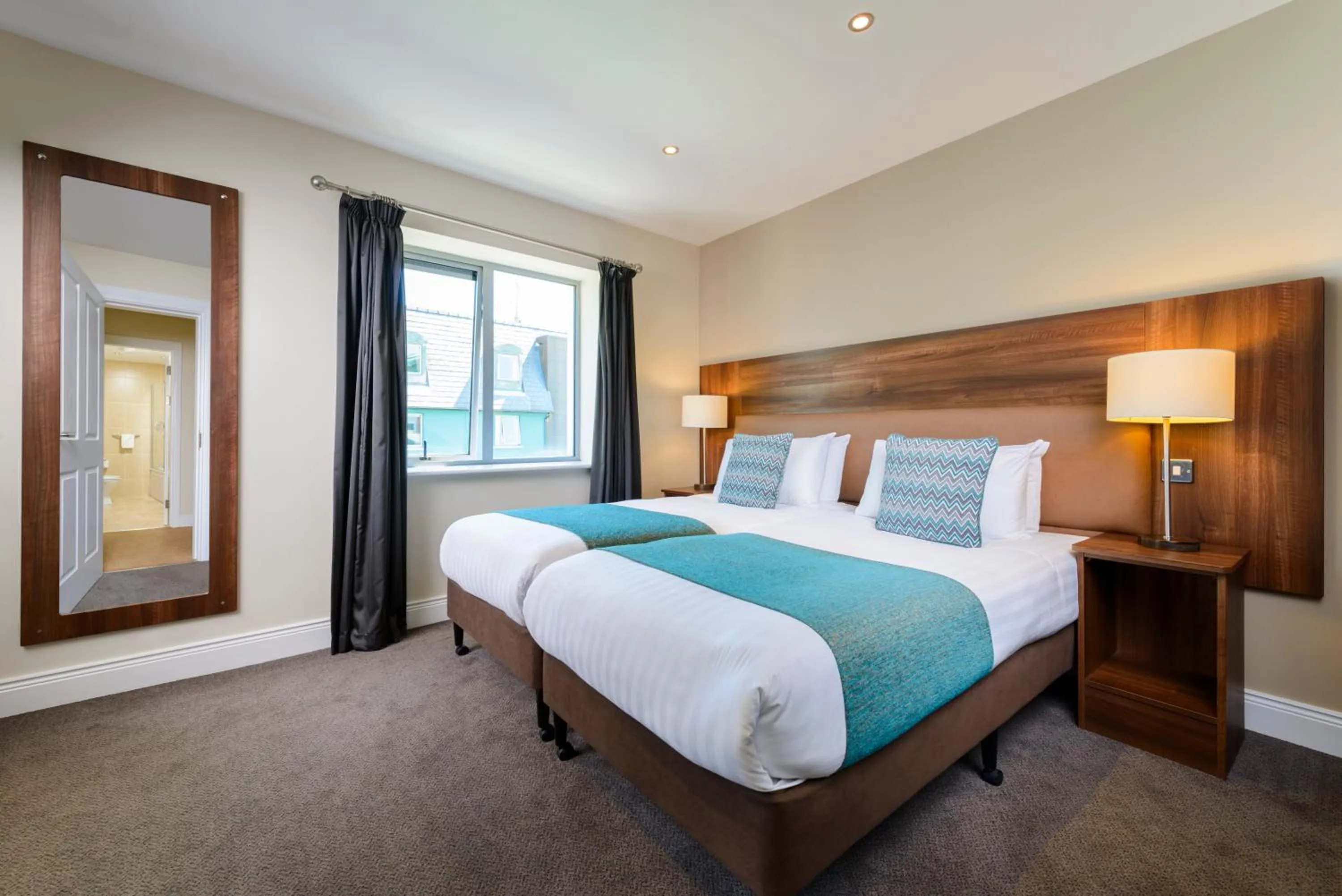 Bed in Scott's Hotel