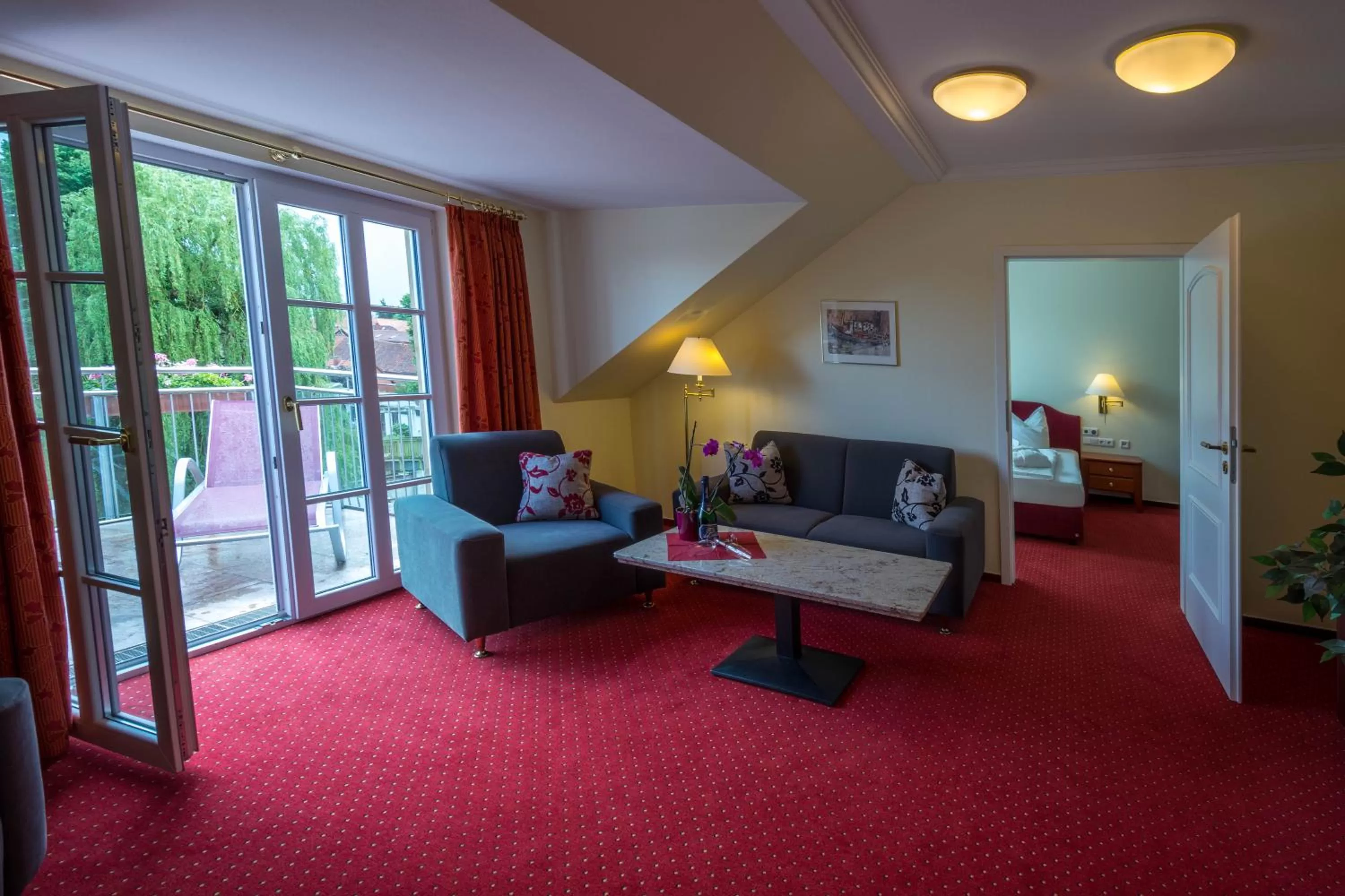 Living room in Hotel Hafen Hitzacker - Elbe