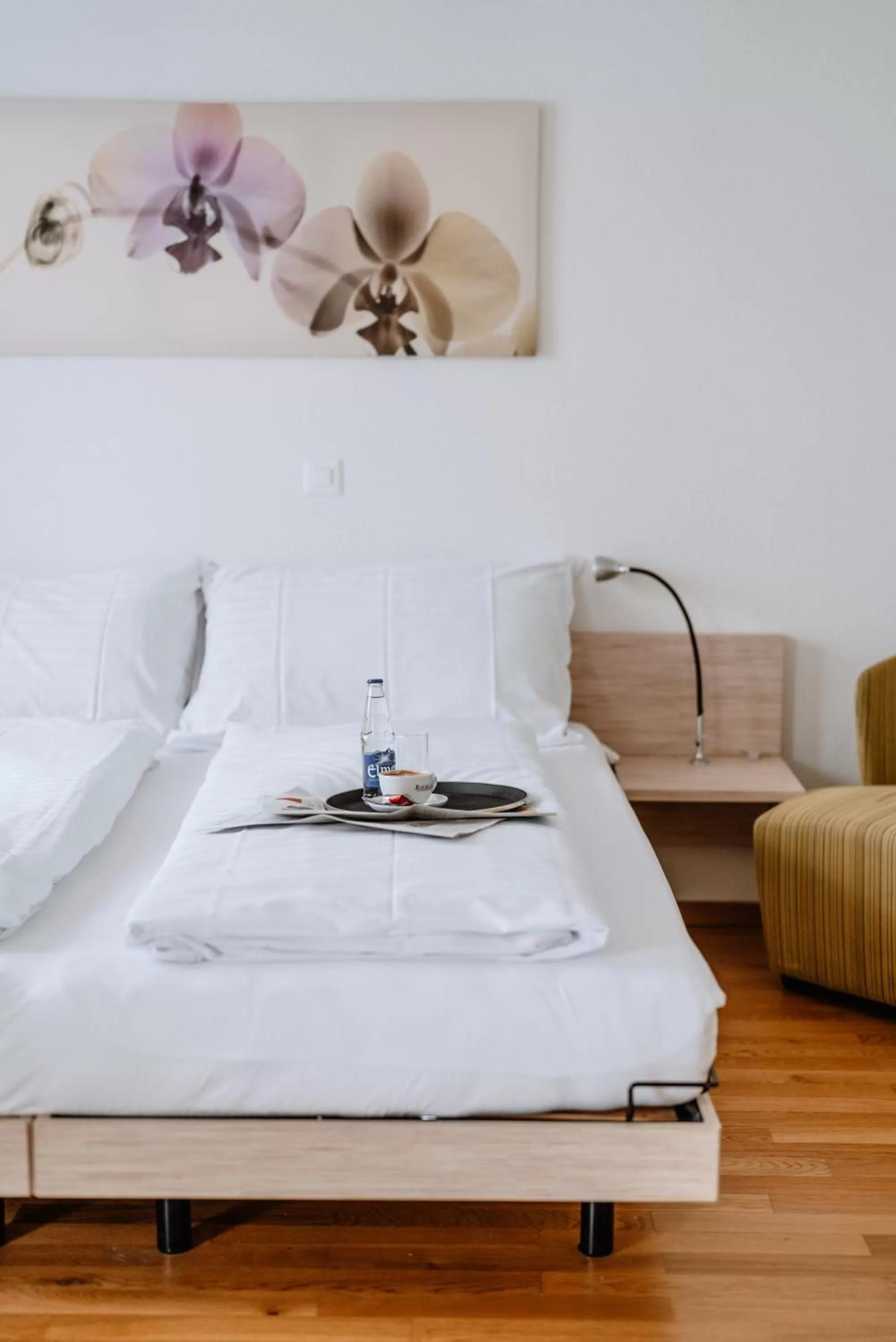 Bed in Seehotel Schwert