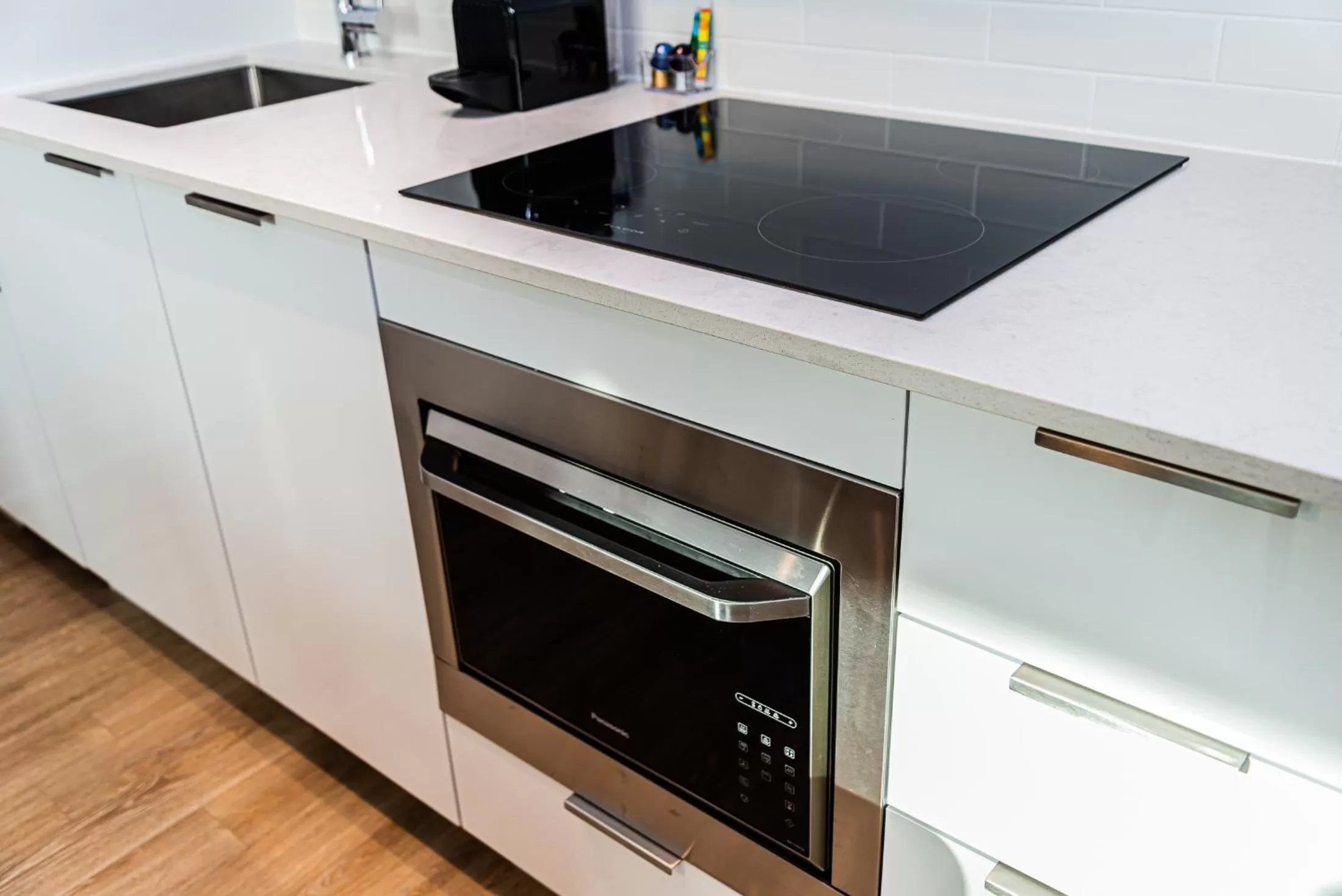 Kitchen or kitchenette in WERFY Luxury Apart-Hotel