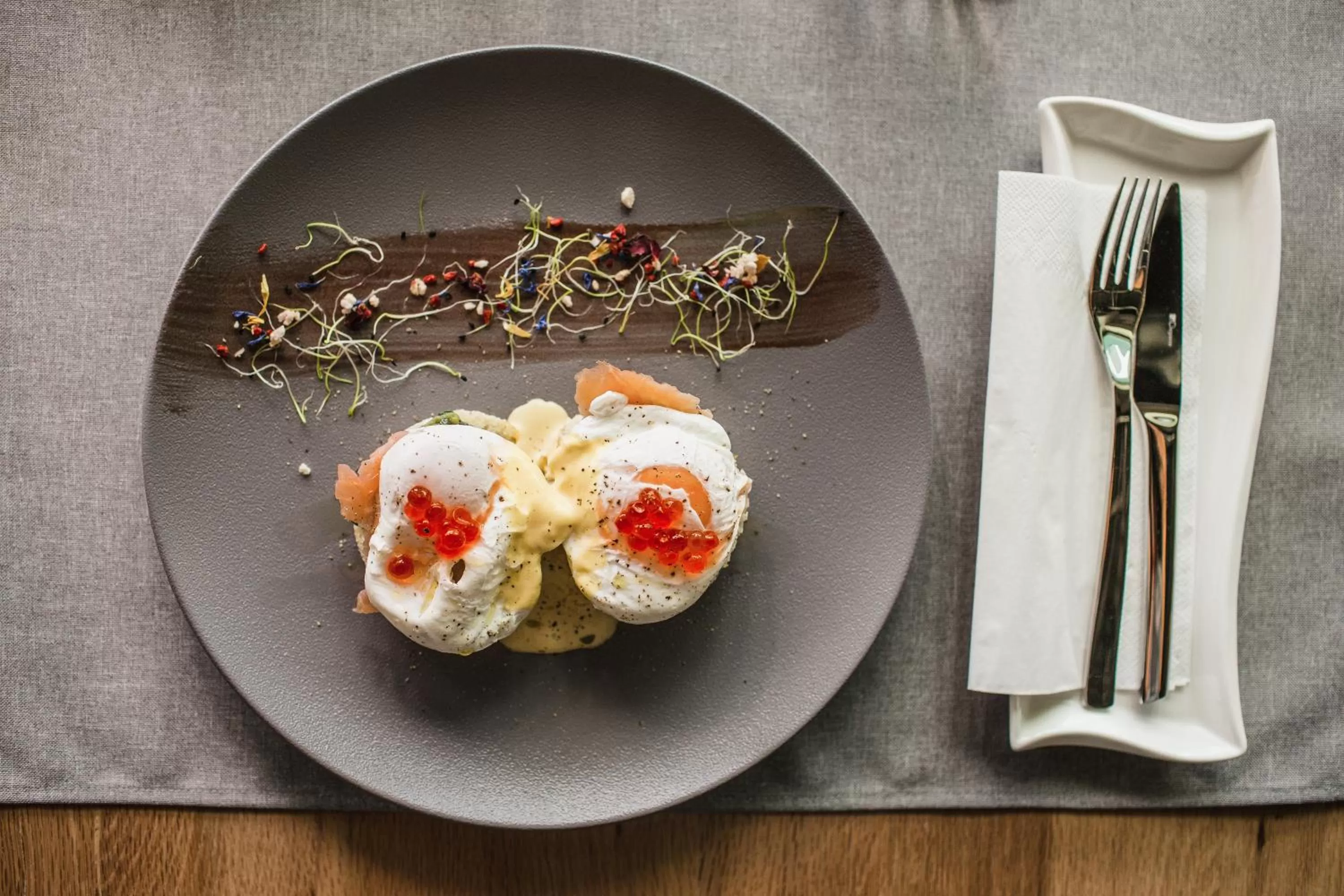 Breakfast in Mava Apartamente