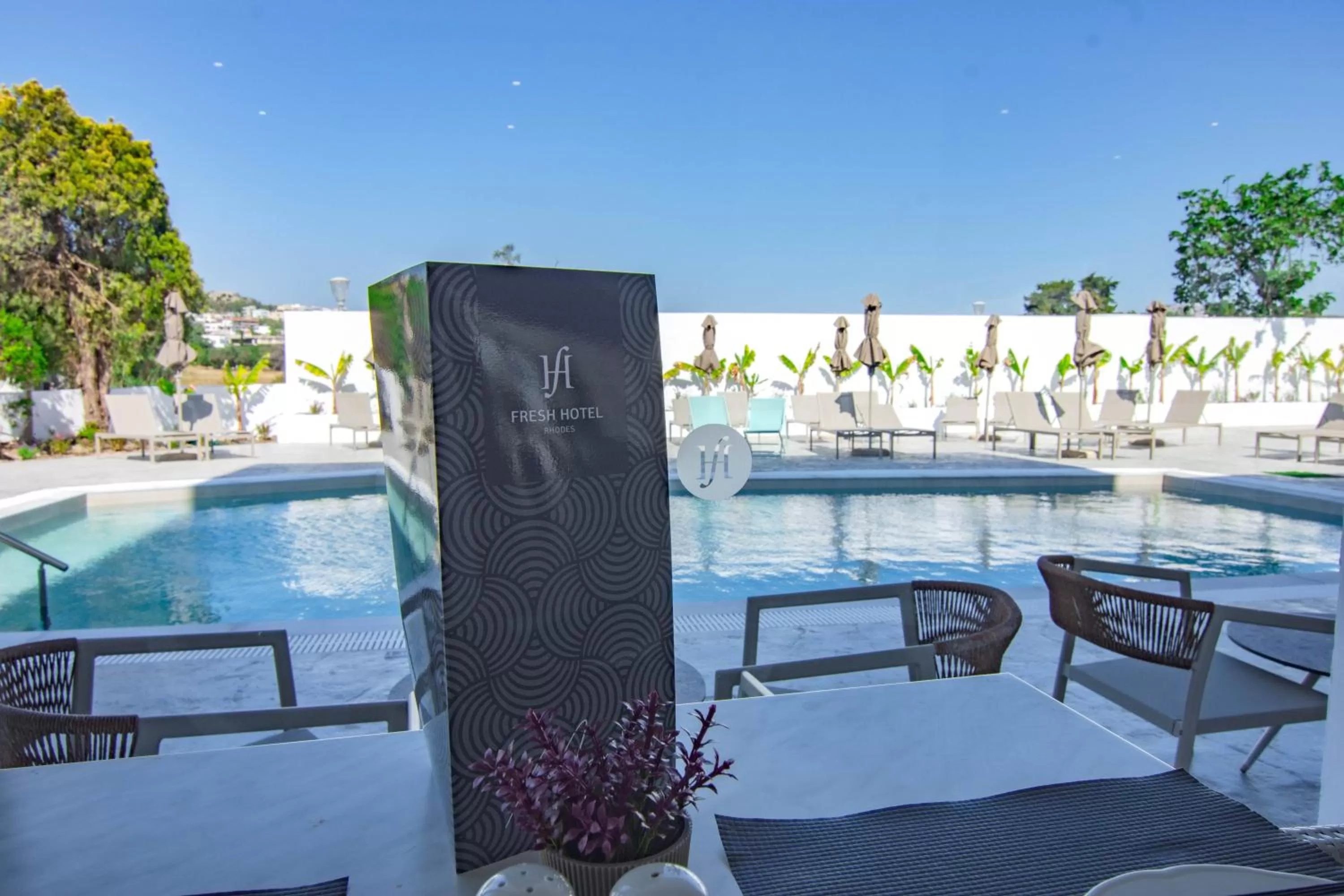 Swimming Pool in FRESH HOTEL FALIRAKI