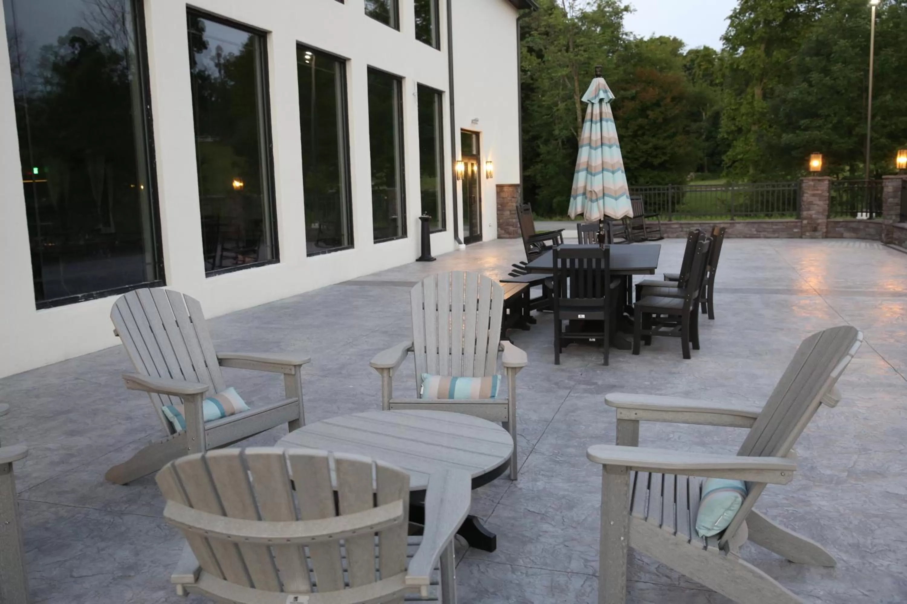 Patio in Berlin Encore Hotel & Suites