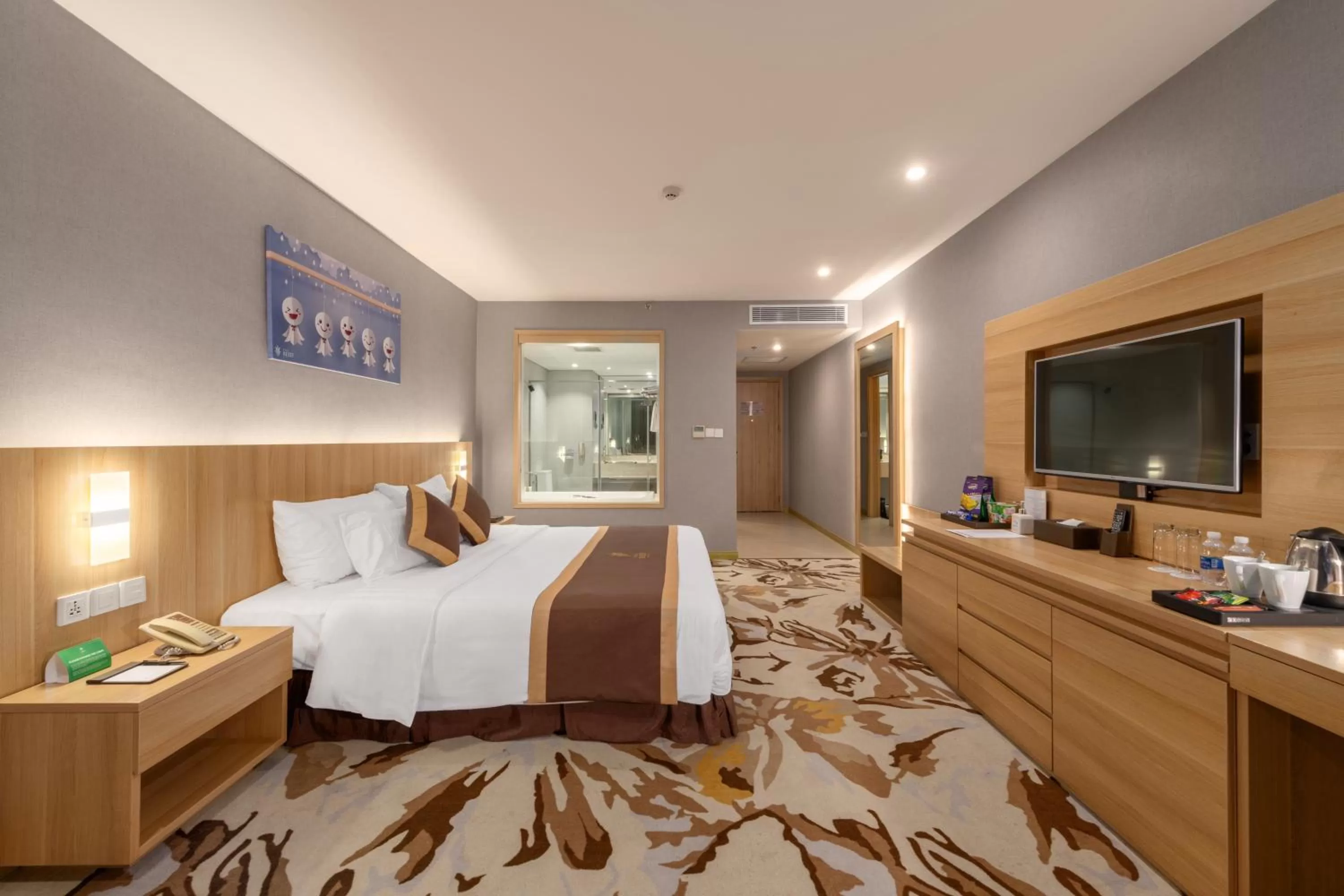 Bed in The Reed Hotel