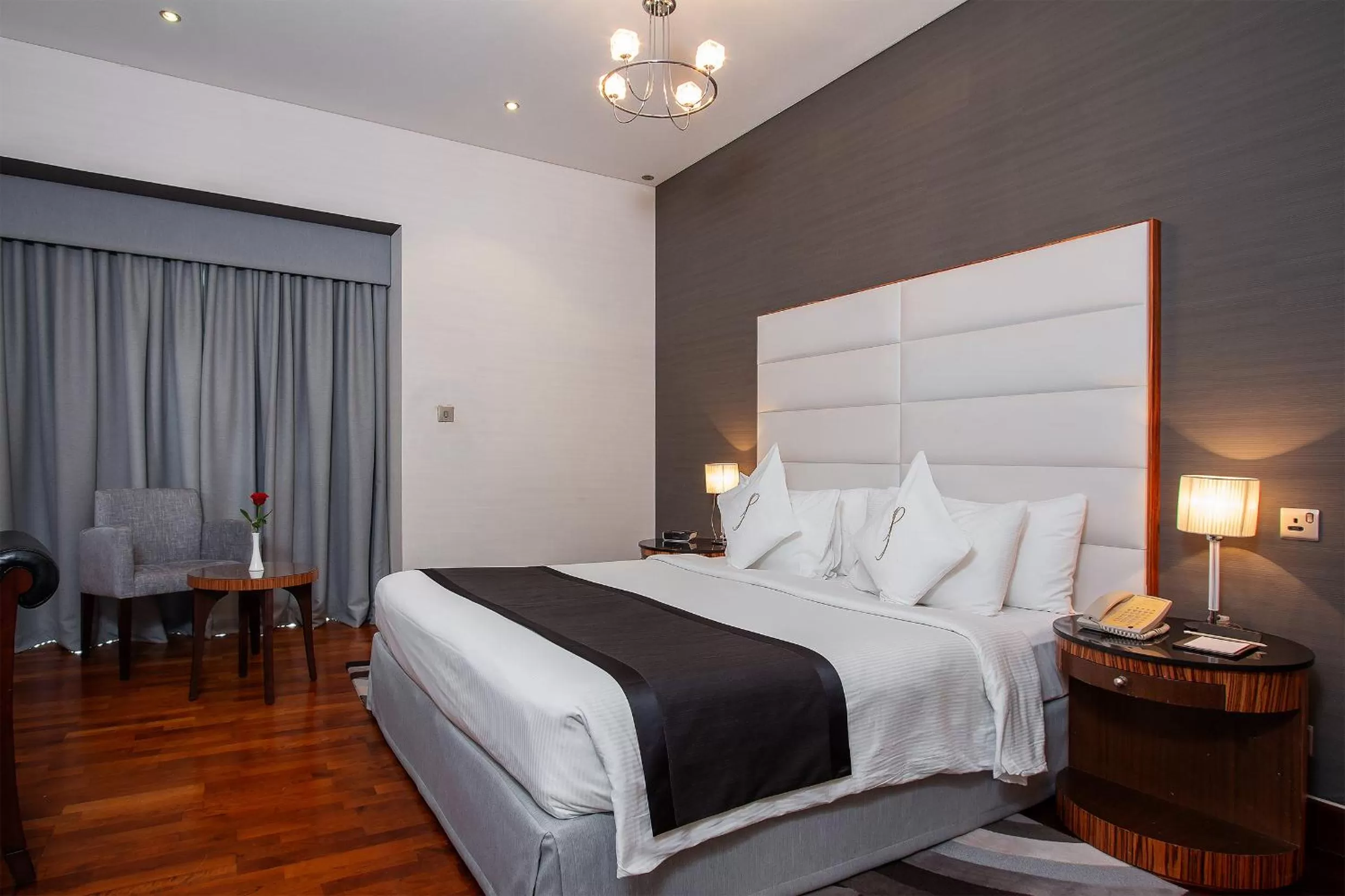 Bedroom, Bed in City Premiere Hotel Apartments - Dubai