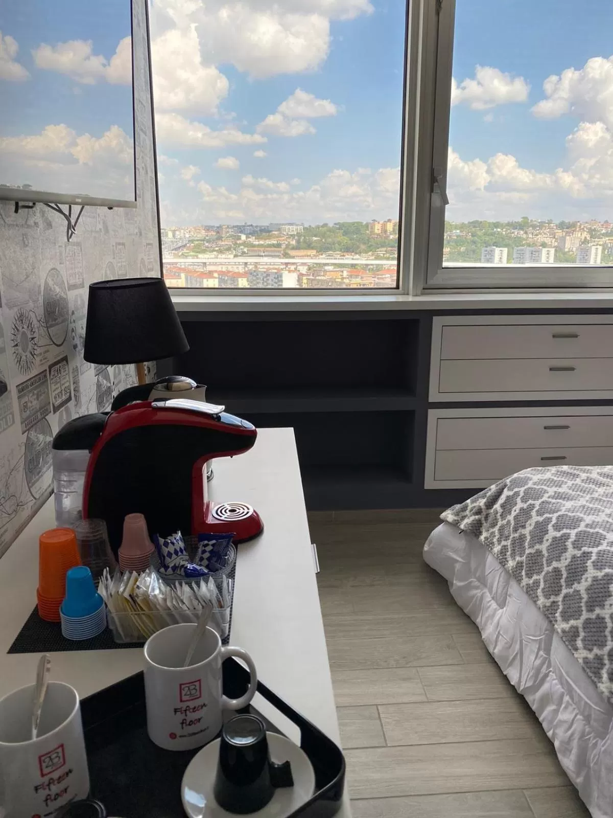 Bedroom, Bed in 2B Fifteen Floor Suite Napoli